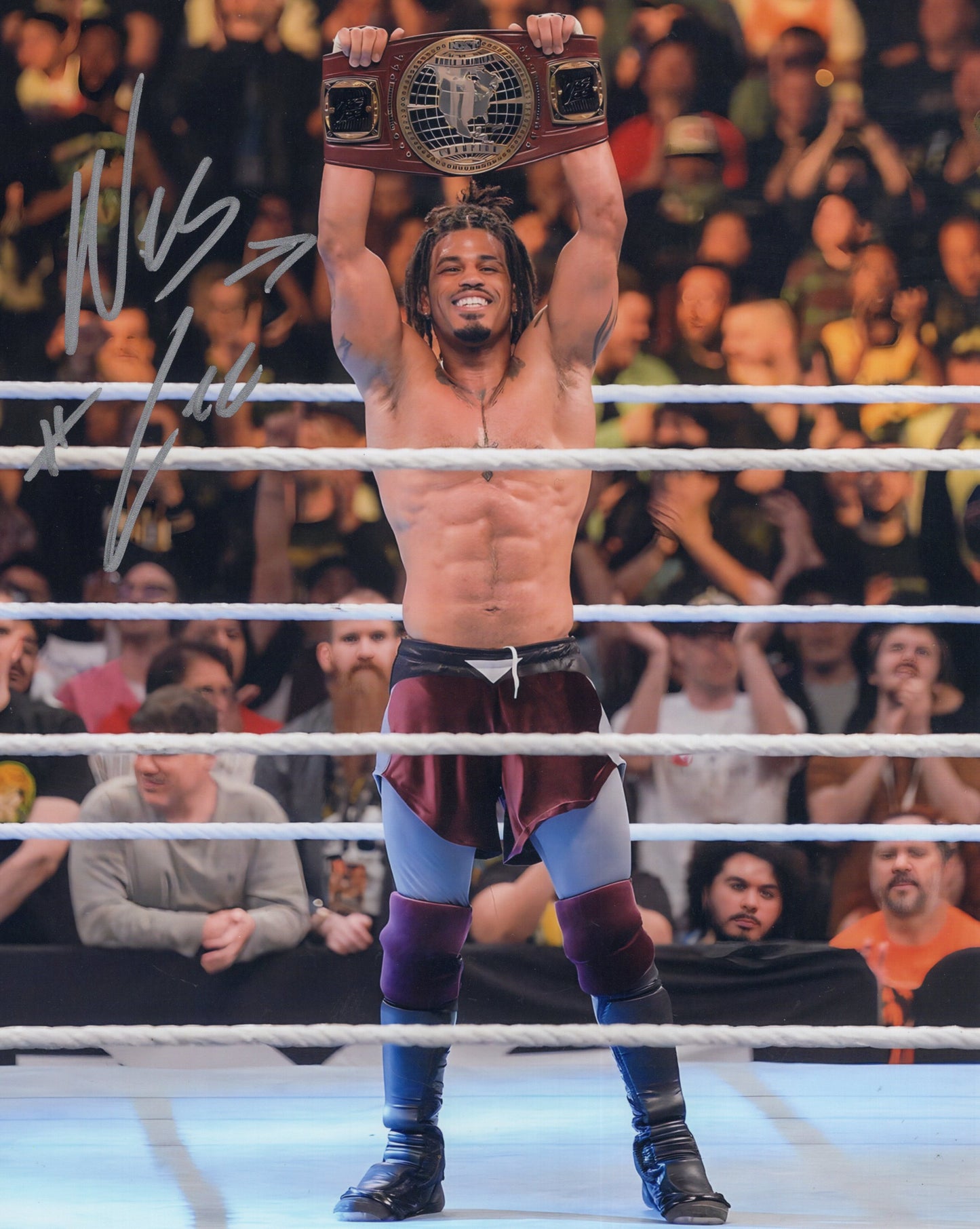 Wes Lee 8x10 photo signed auto autographed TNA AEW WWE NXT
