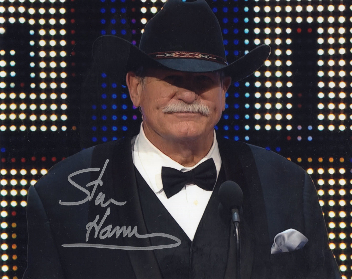 Stan Hansen (8x10) signed photo signed auto autographed WCW NWA