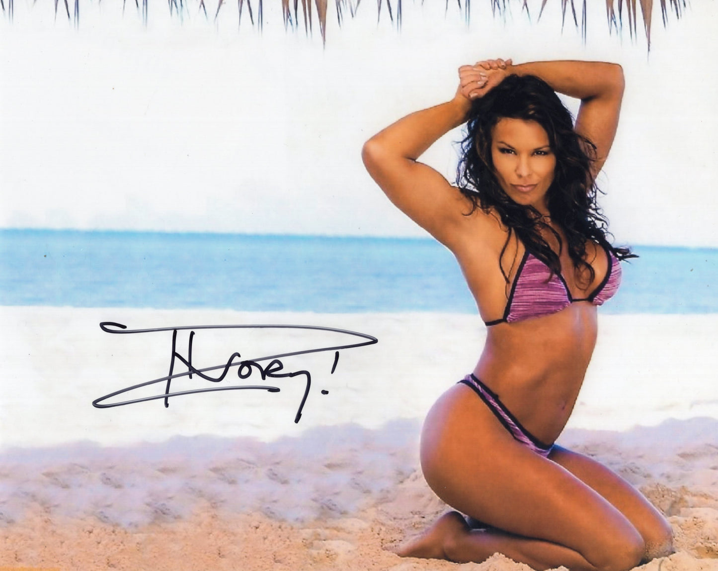 Ivory (8x10) signed autographed WWF WWE