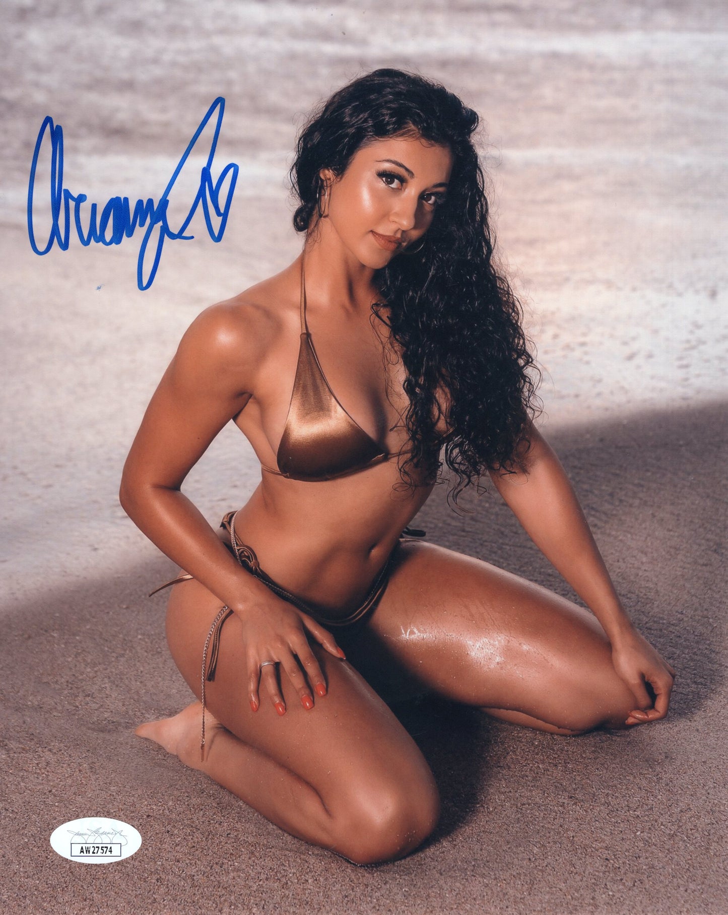 Arianna Grace (8x10) funhouse photo JSA signed auto autographed WWE NXT