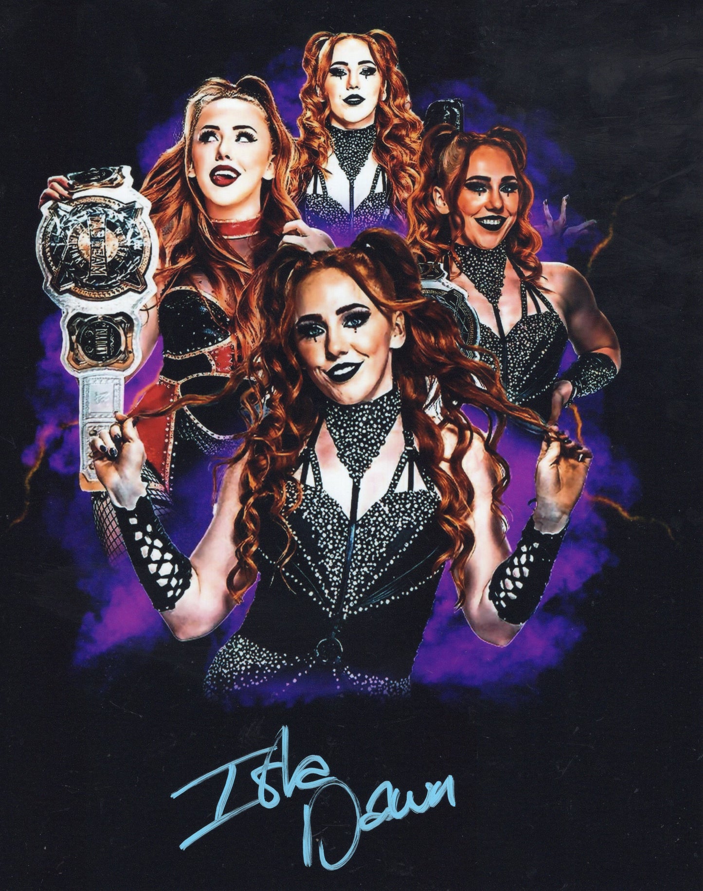 Isla Dawn 8x10 photo signed auto autographed WWE NXT