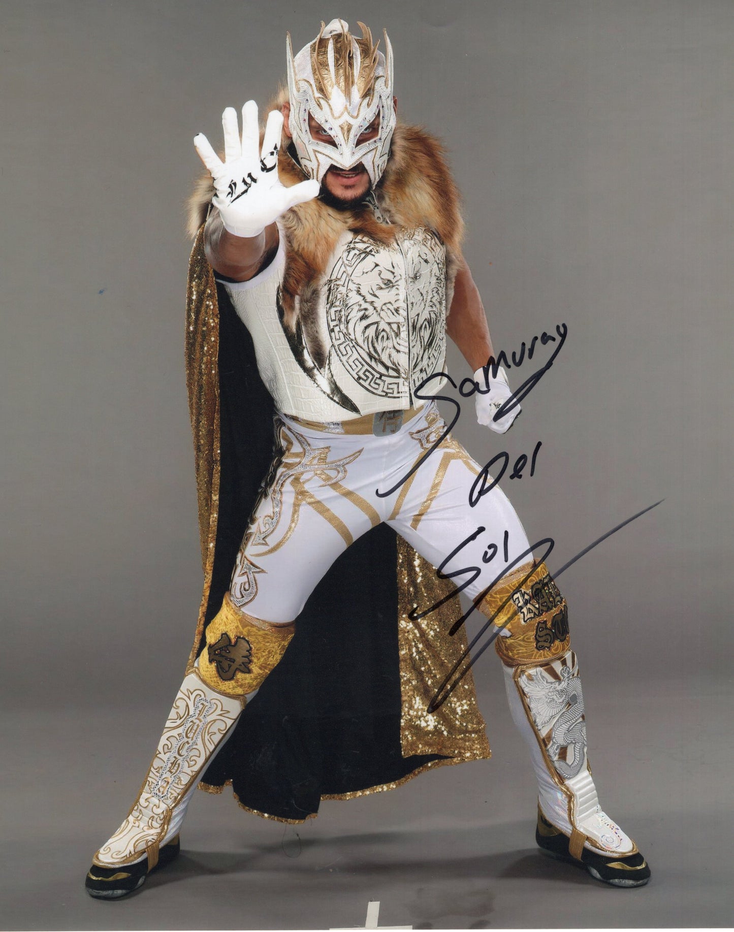 Kalisto Samuray Del Sol (8x10 photo) WWE AEW signed auto autograph