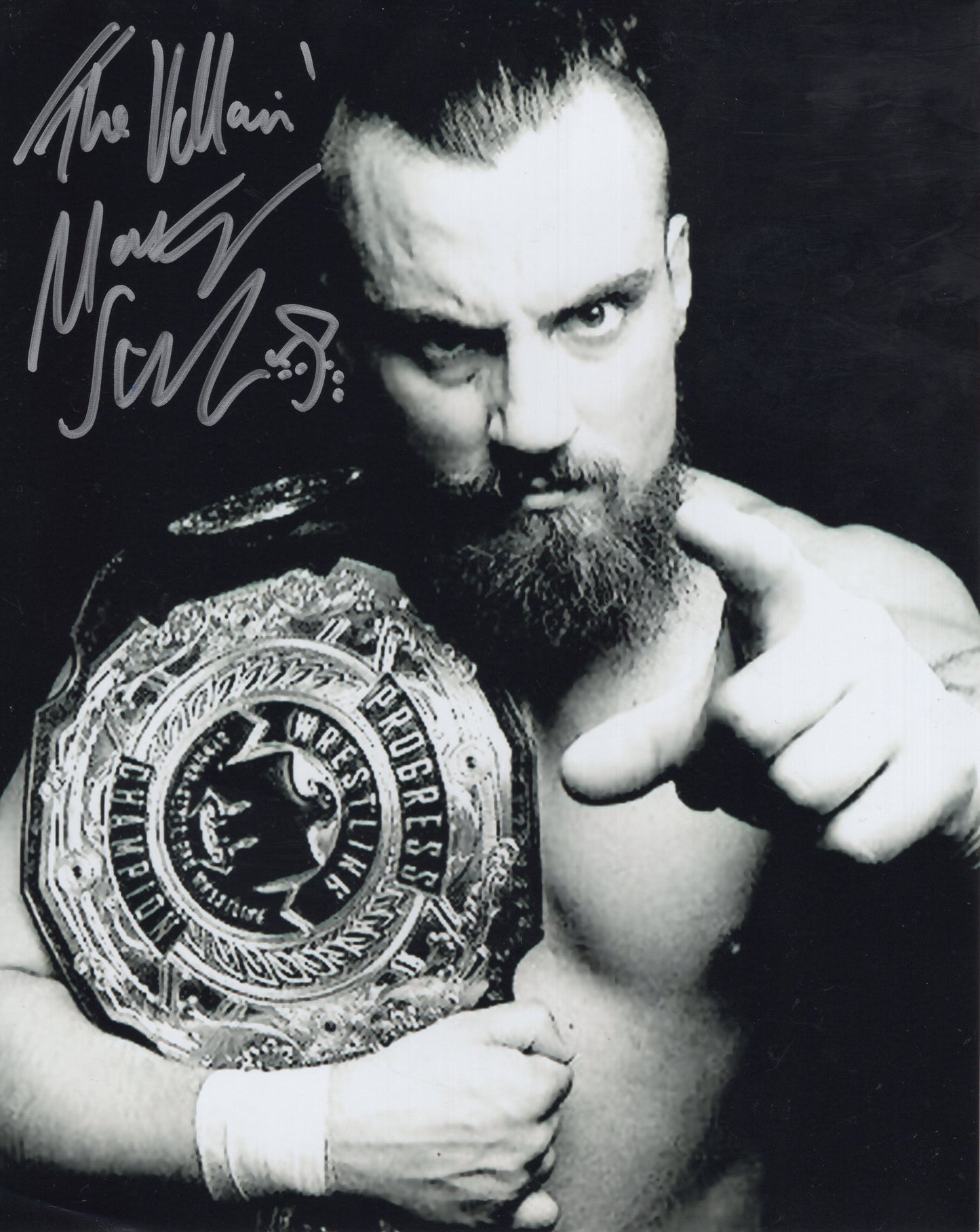 Marty Scurll 8x10 photo signed auto autographed AEW ROH