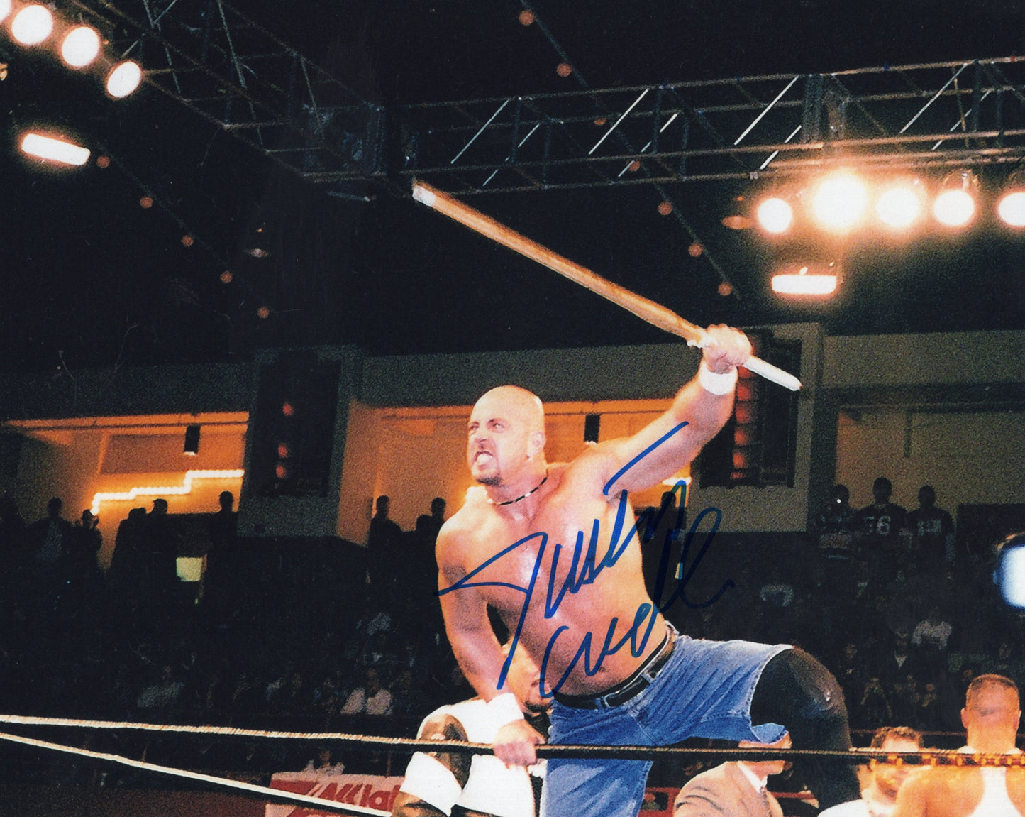 Justin Credible (8x10 photo) WCW ECW signed auto autograph
