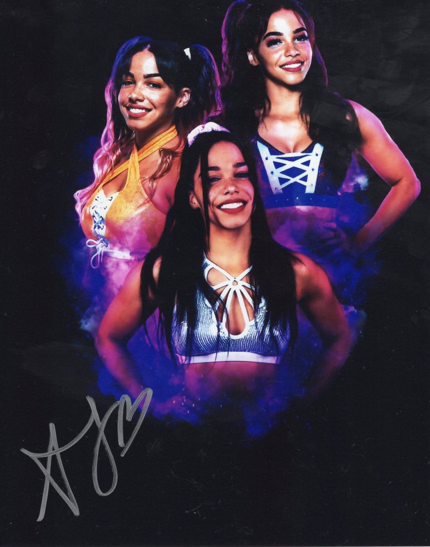Aleah James NXTUK 8x10 photo signed auto autographed