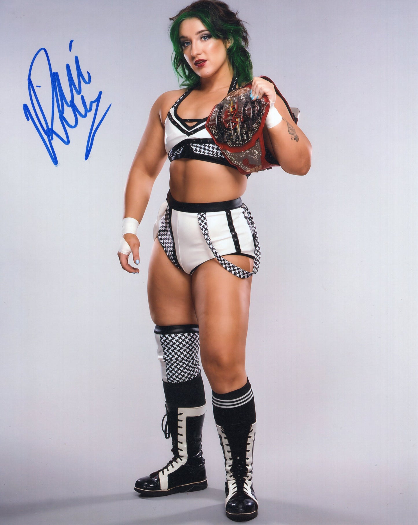 Dani Luna 8x10 AEW NXT WWE signed autographed photo