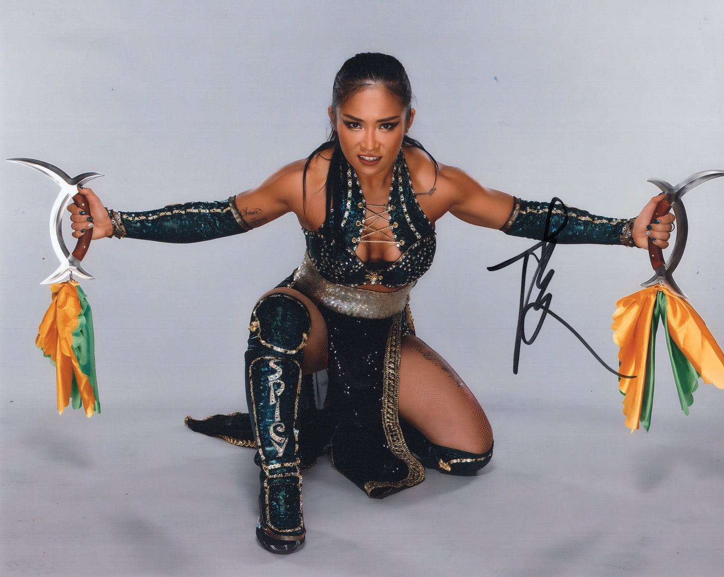 Xia Li Léi Yǐng Lee 8x10 AEW NXT TNA WWE signed autographed photo
