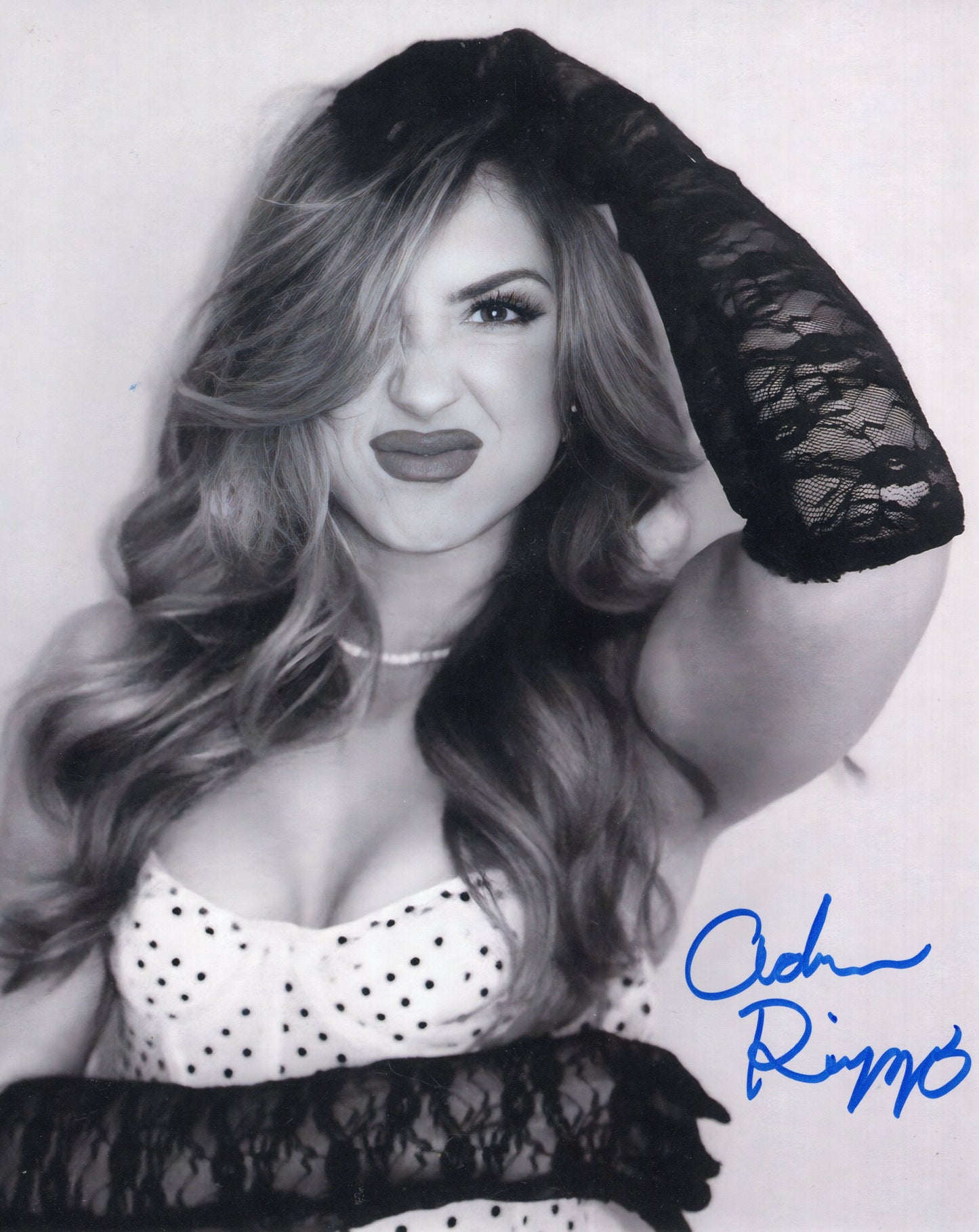 Adriana Rizzo 8x10 NXT WWE signed autographed photo