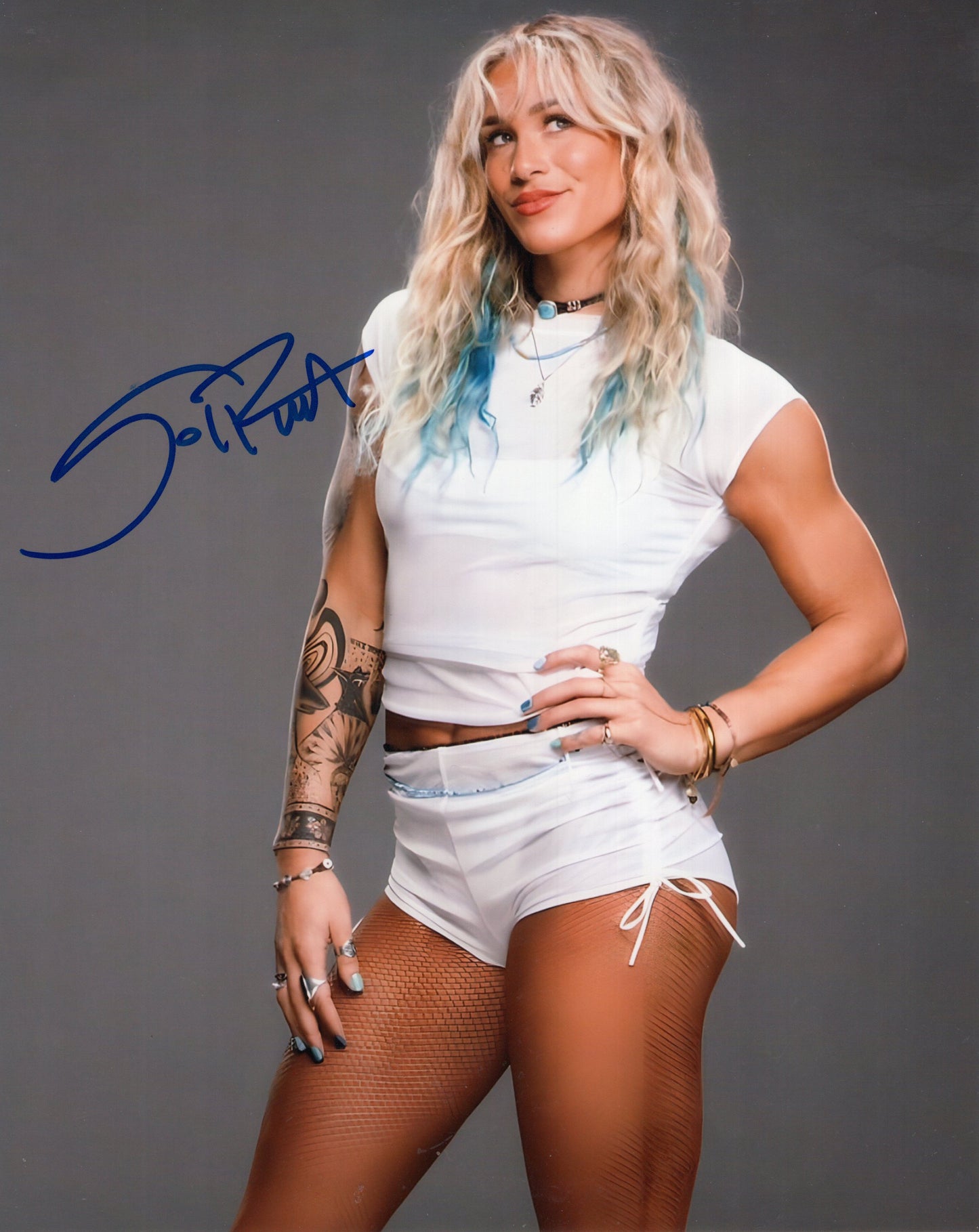 Sol Ruca (8x10) WWE NXT SEXY photo signed auto autographed