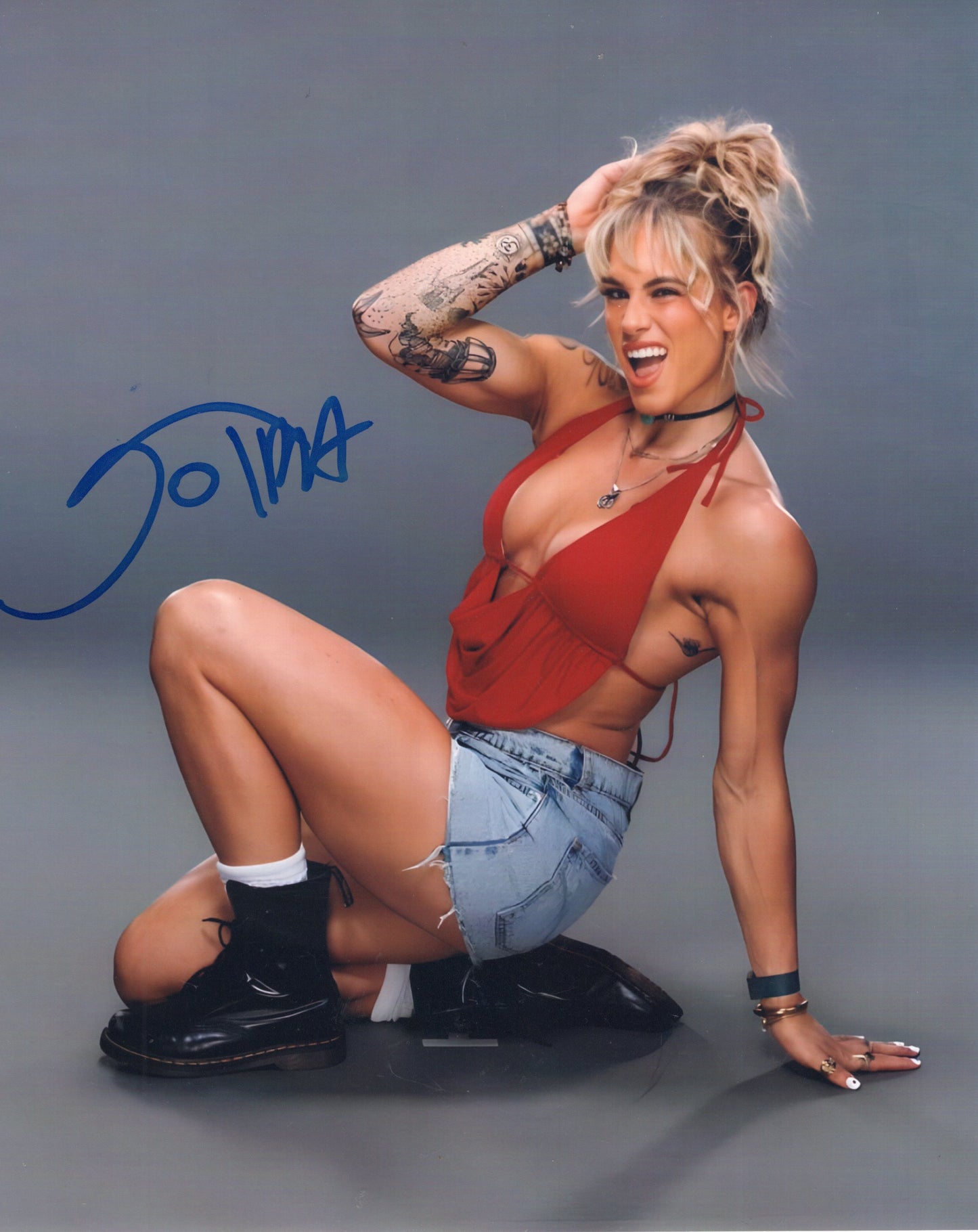 Sol Ruca (8x10) WWE NXT SEXY photo signed auto autographed