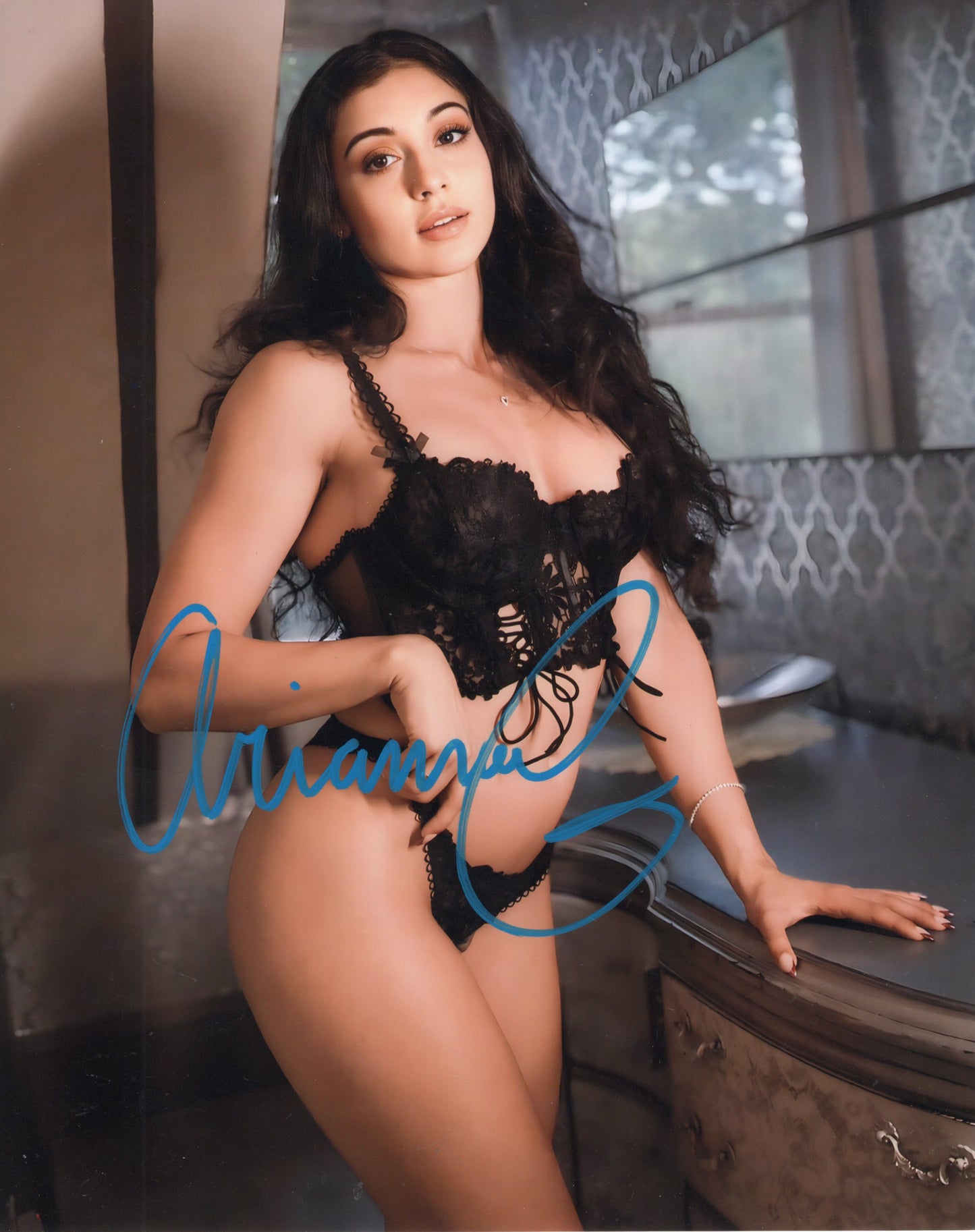 Arianna Grace (8x10) funhouse photo signed auto autographed WWE NXT