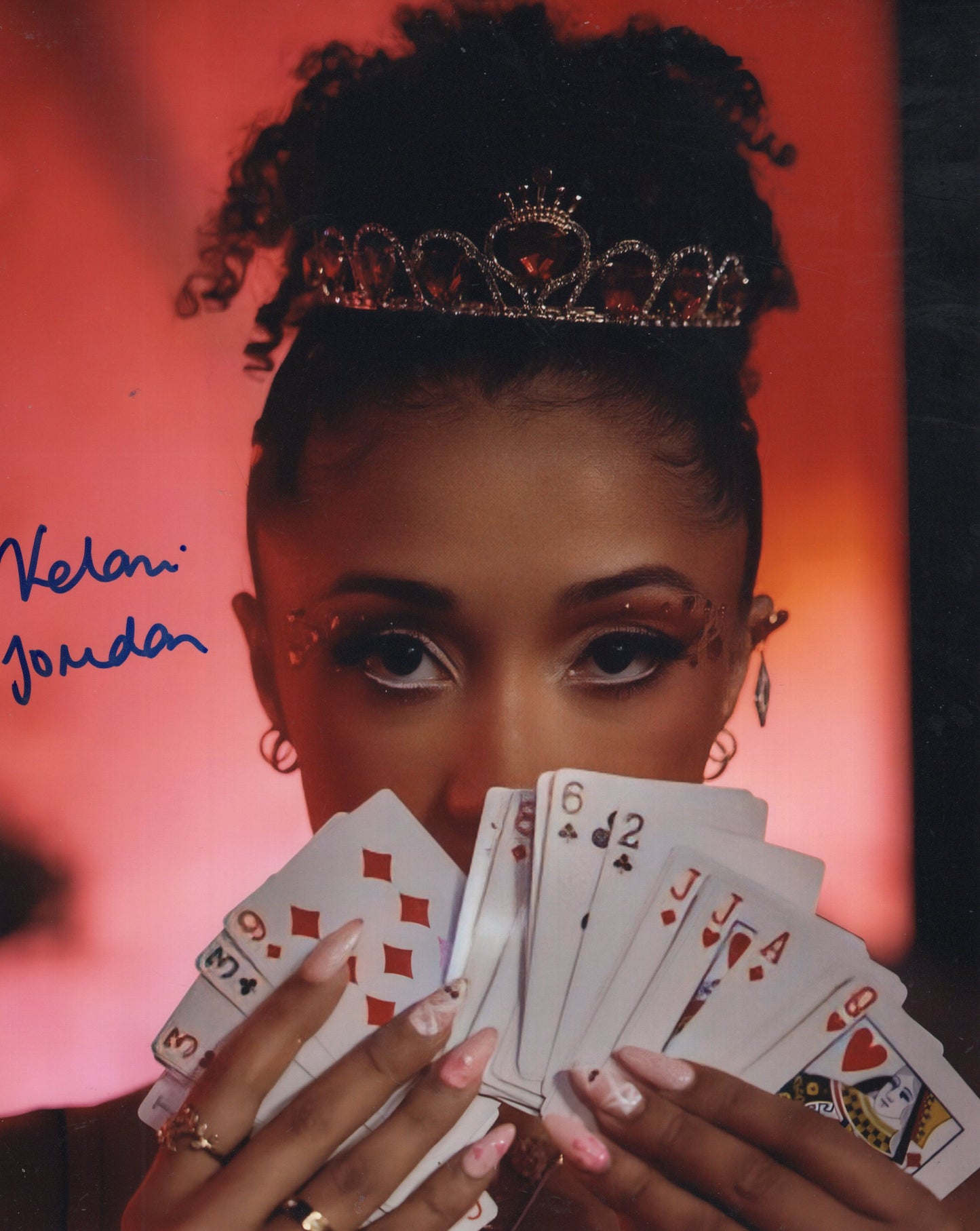 Kelani Jordan (8x10) WWE NXT SEXY photo signed auto autographed