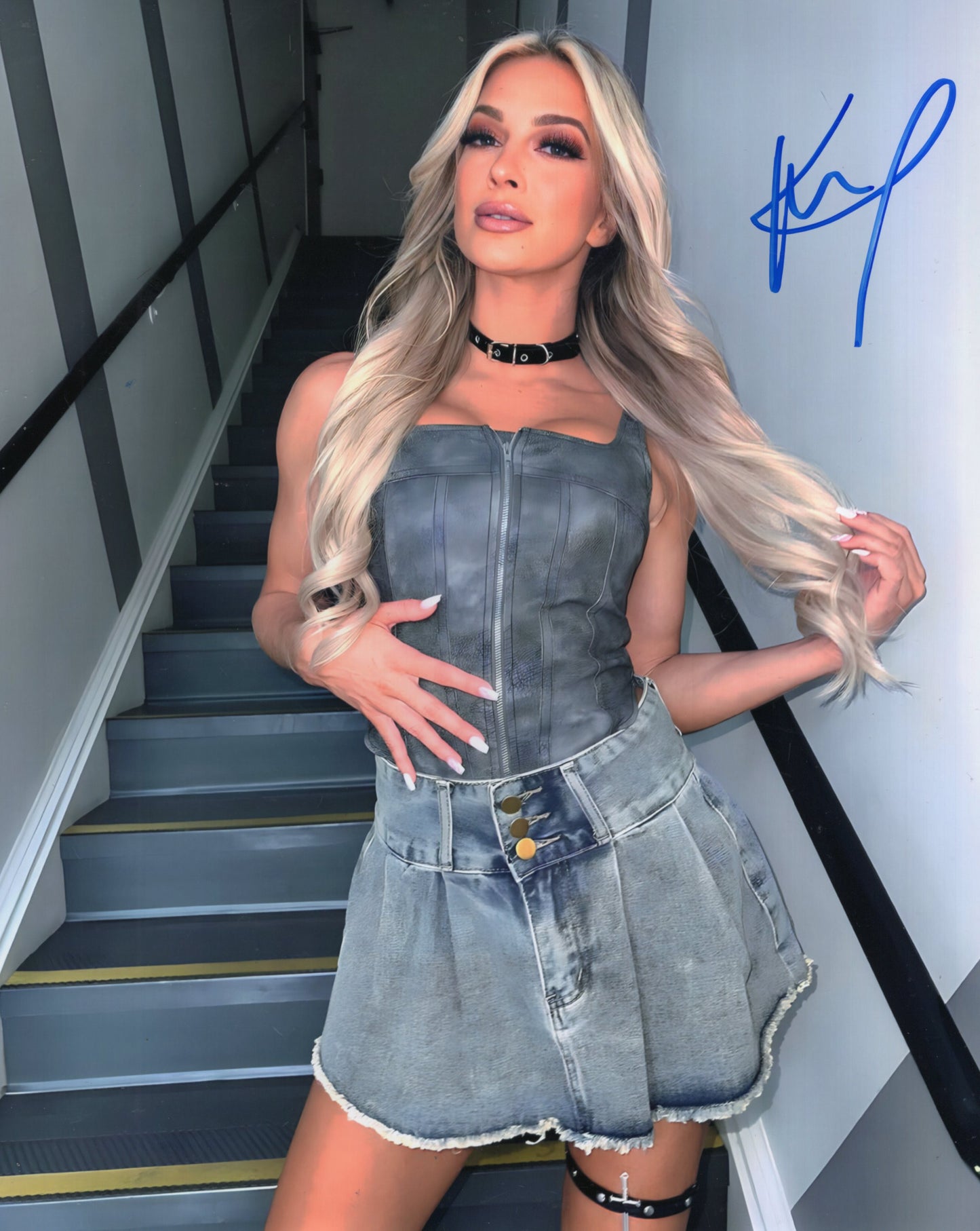 Karmen Petrovic (8x10) WWE NXT photo signed auto autographed