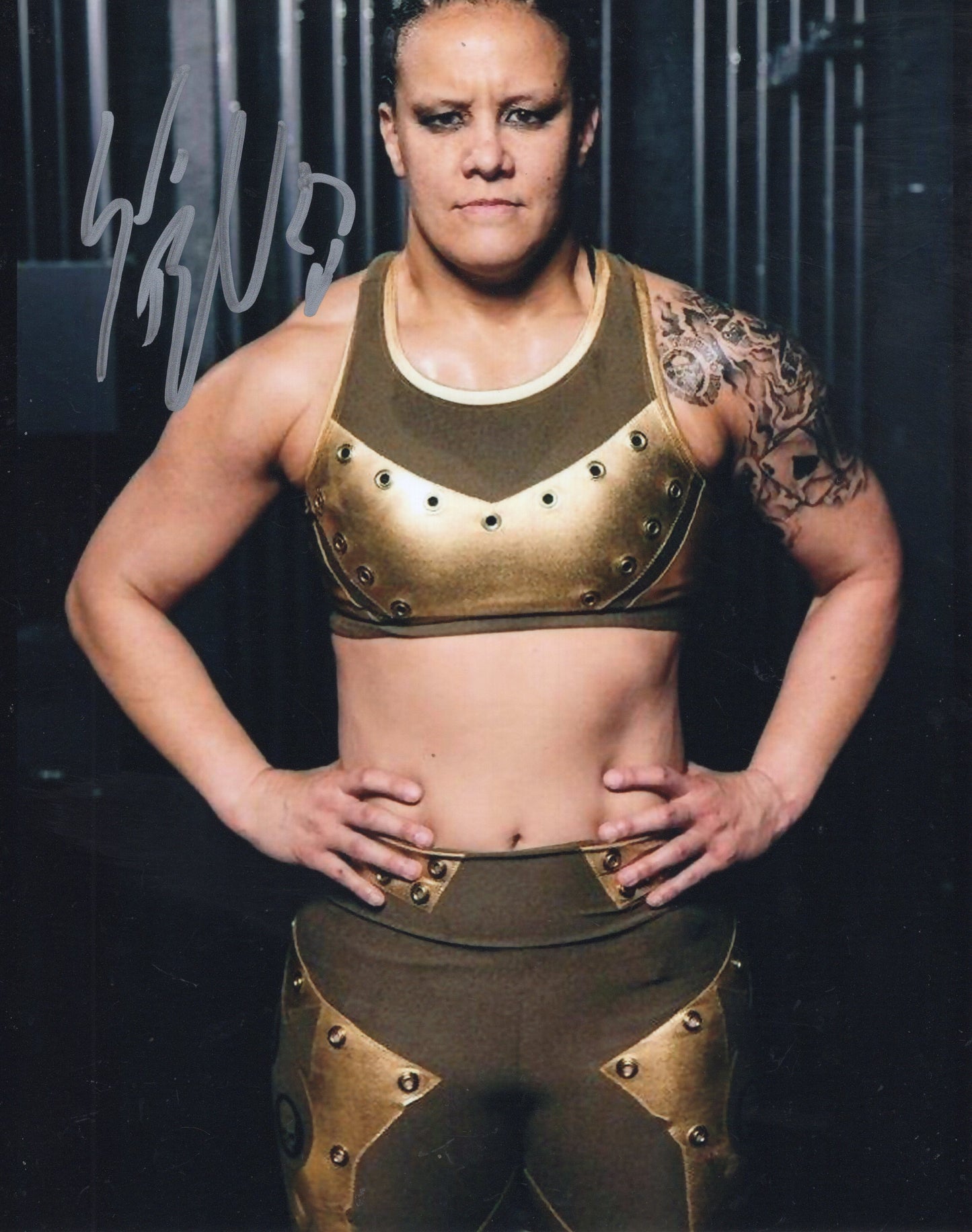 Shayna Baszler Bazsler WWE 8x10 photo signed auto autograph