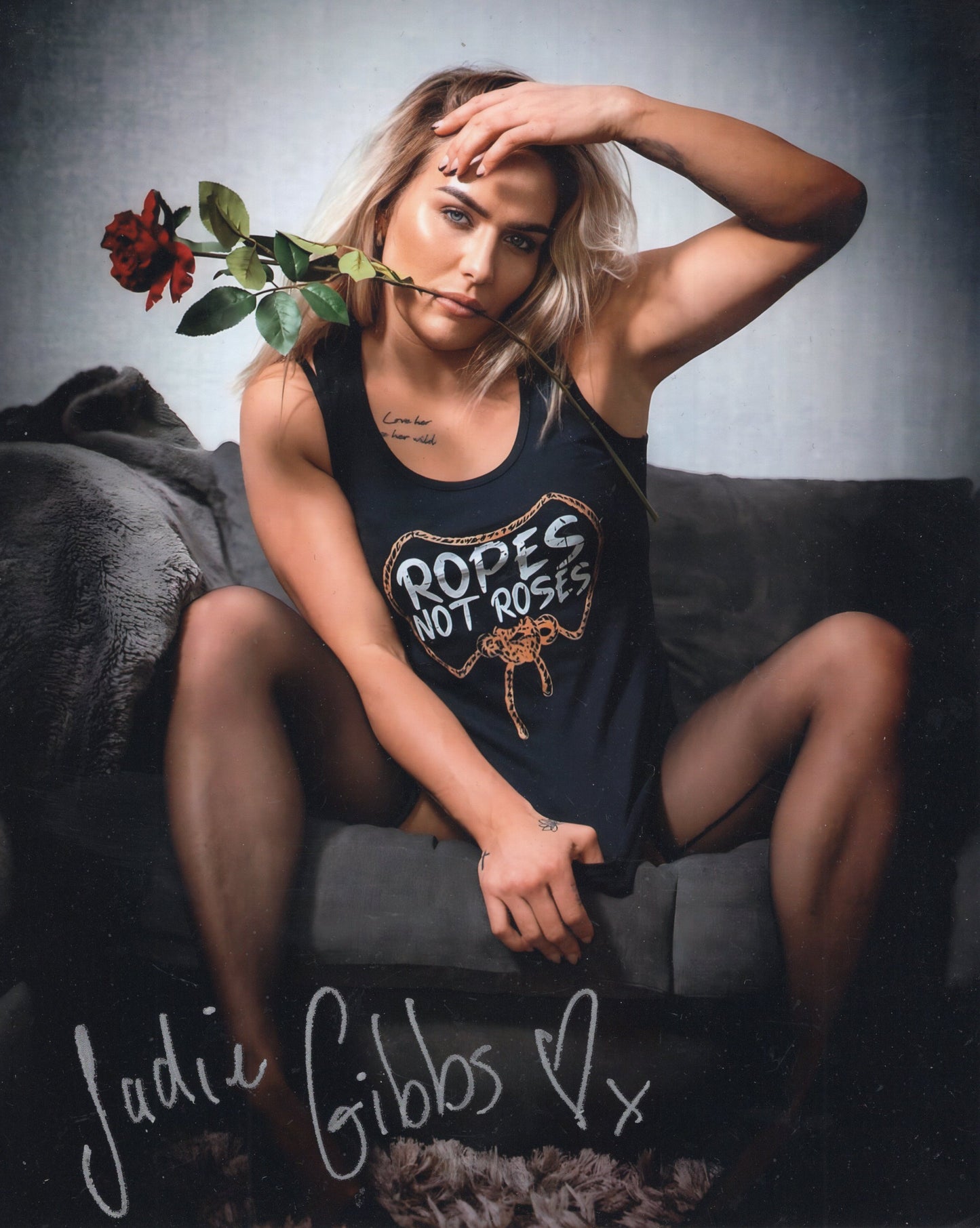 Sadie Gibbs (8x10) WWE NXT photo signed auto autographed