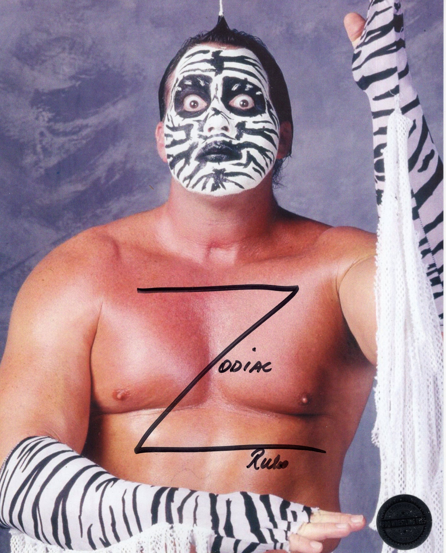 Zodiac Brutus Beefcake 8x10 photo signed auto autographed WWF WCW