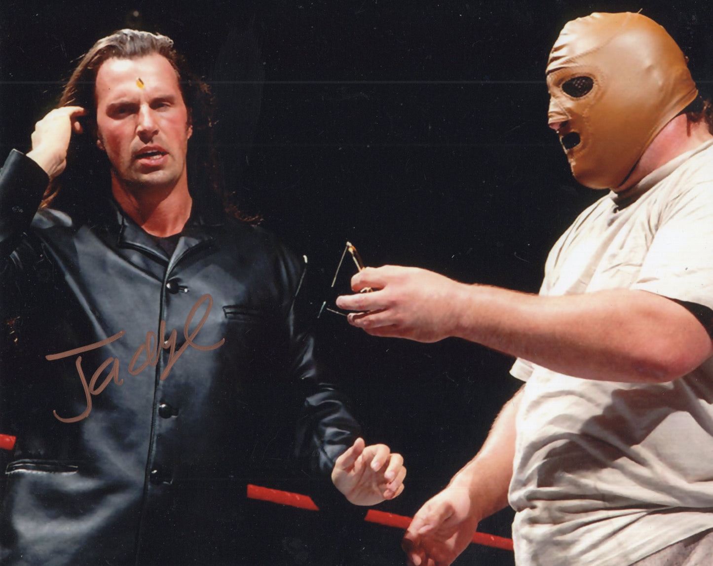 Jackyl Don Callis 8x10 photo TNA IMPACT signed autographed ECW WWF