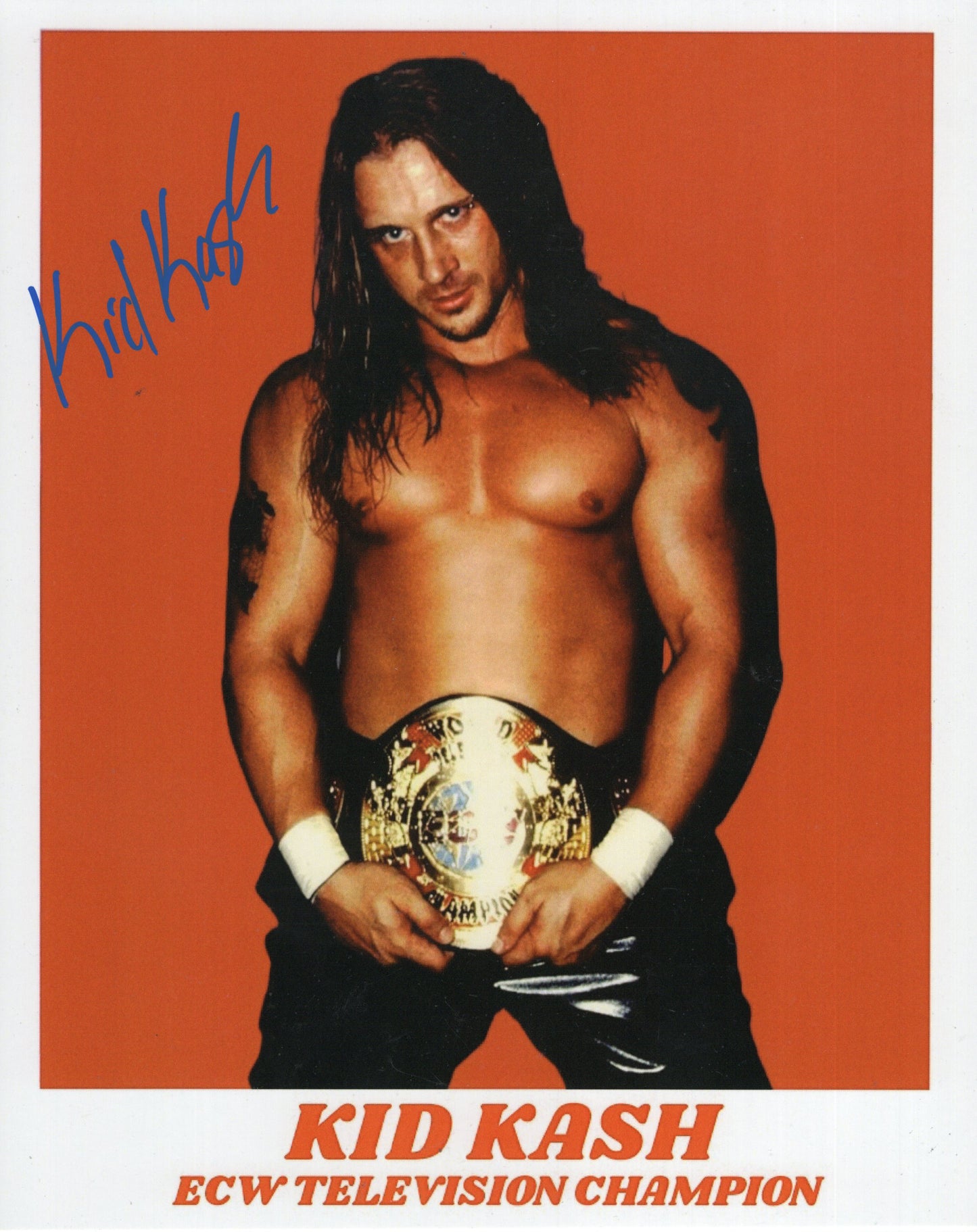 Kid Kash ECW 8x10 photo signed auto autographed
