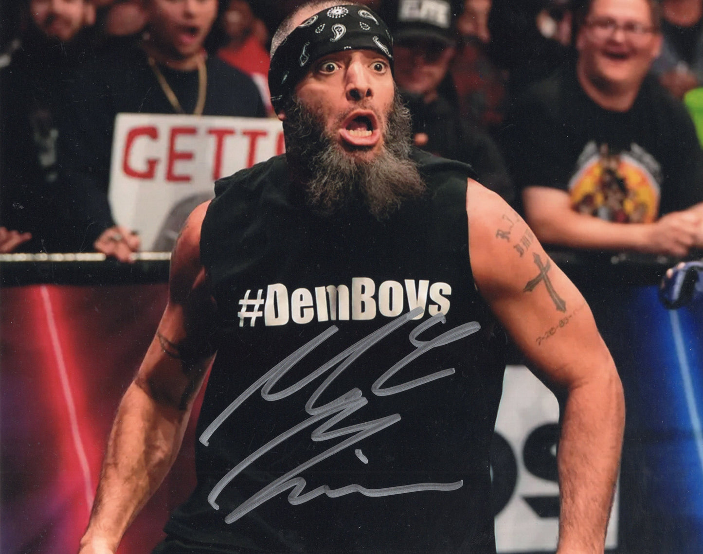 Mark Brisco AEW NJPW 8x10 photo signed auto autographed