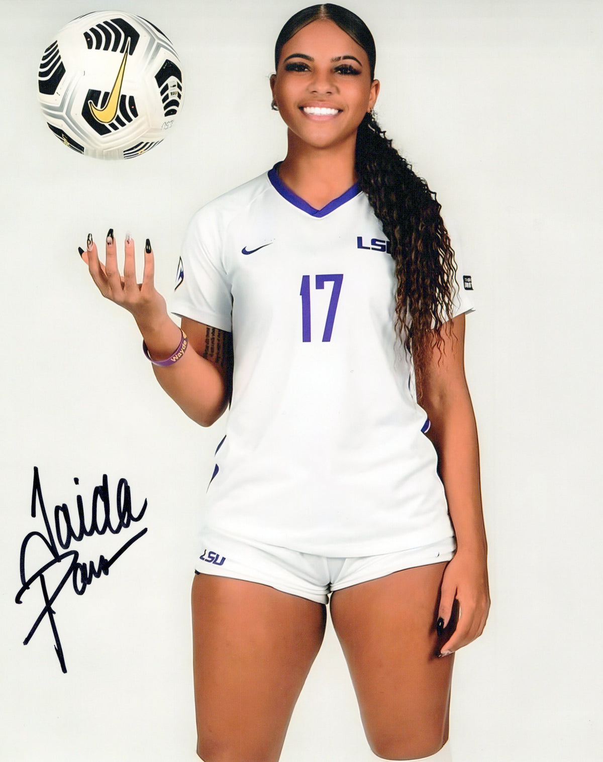 Jaida Parker full signature (8x10) WWE NXT photo signed auto autographed