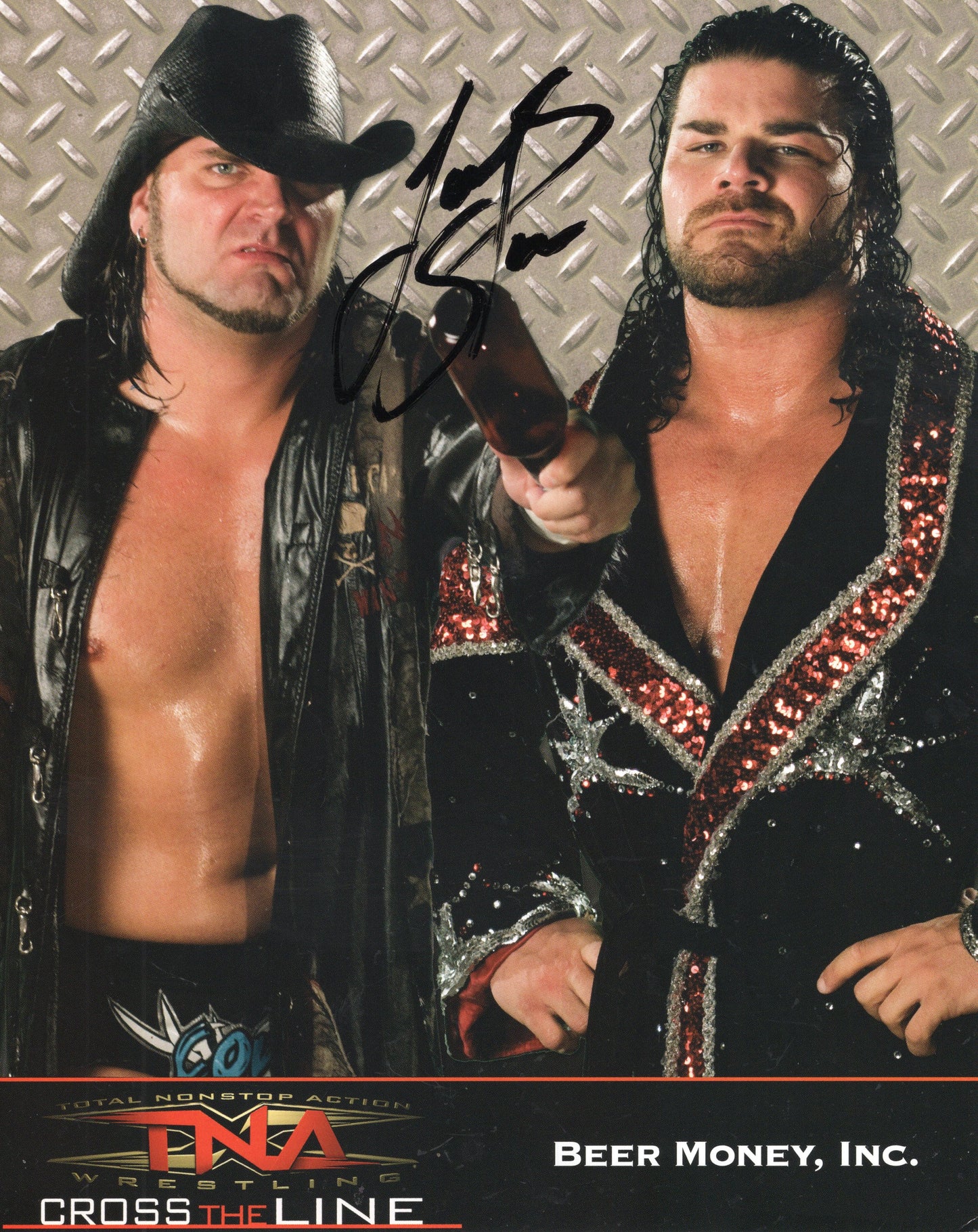 James Storm TNA Promo 8x10 photo signed auto autographed
