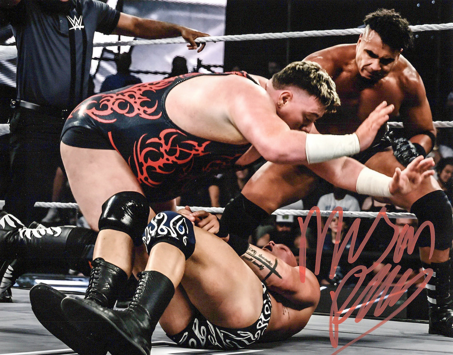Mason Rook (8x10) WWE NXT photo signed auto autographed