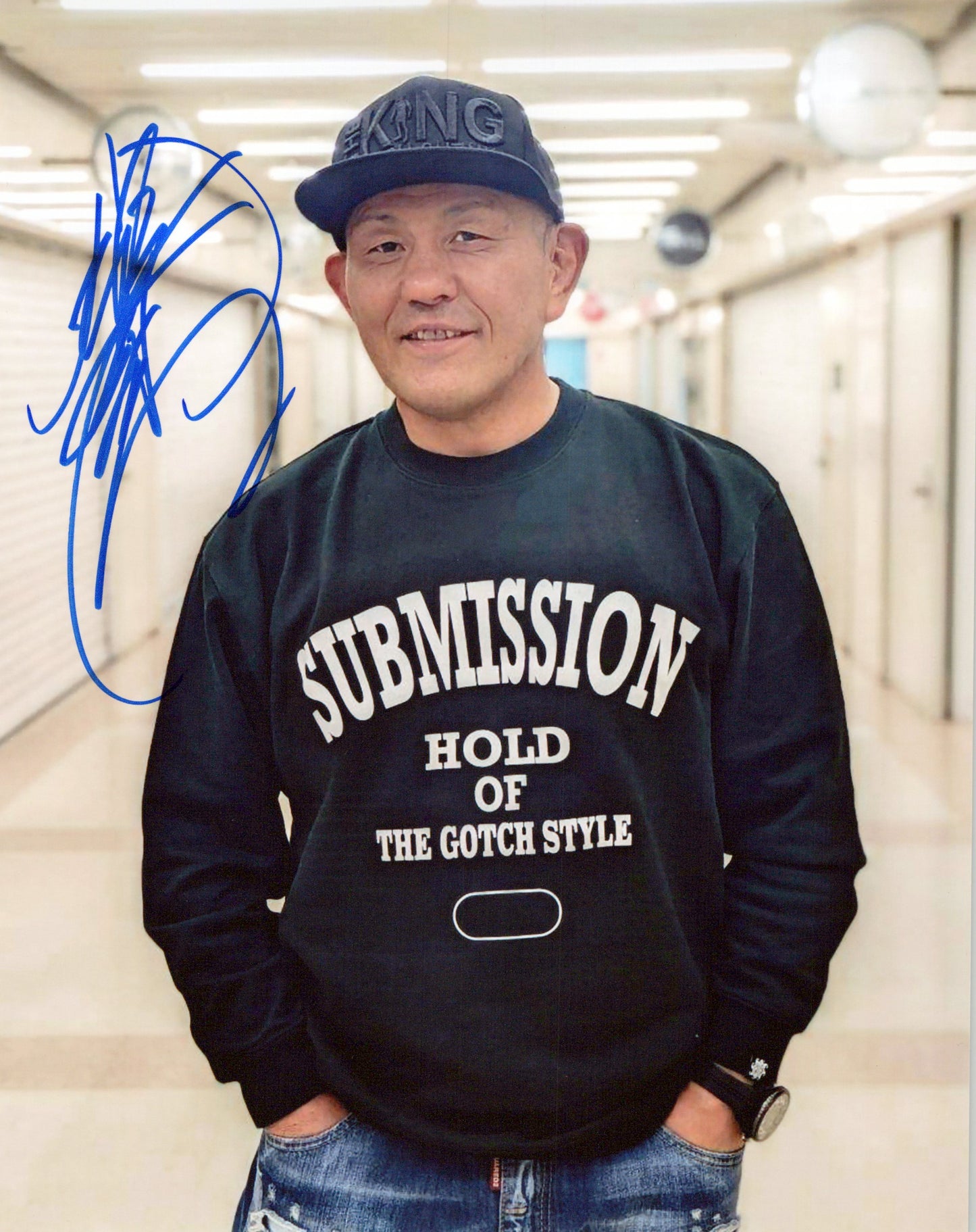 Minoru Suzuki 8x10 photo signed auto autographed AEW NJPW