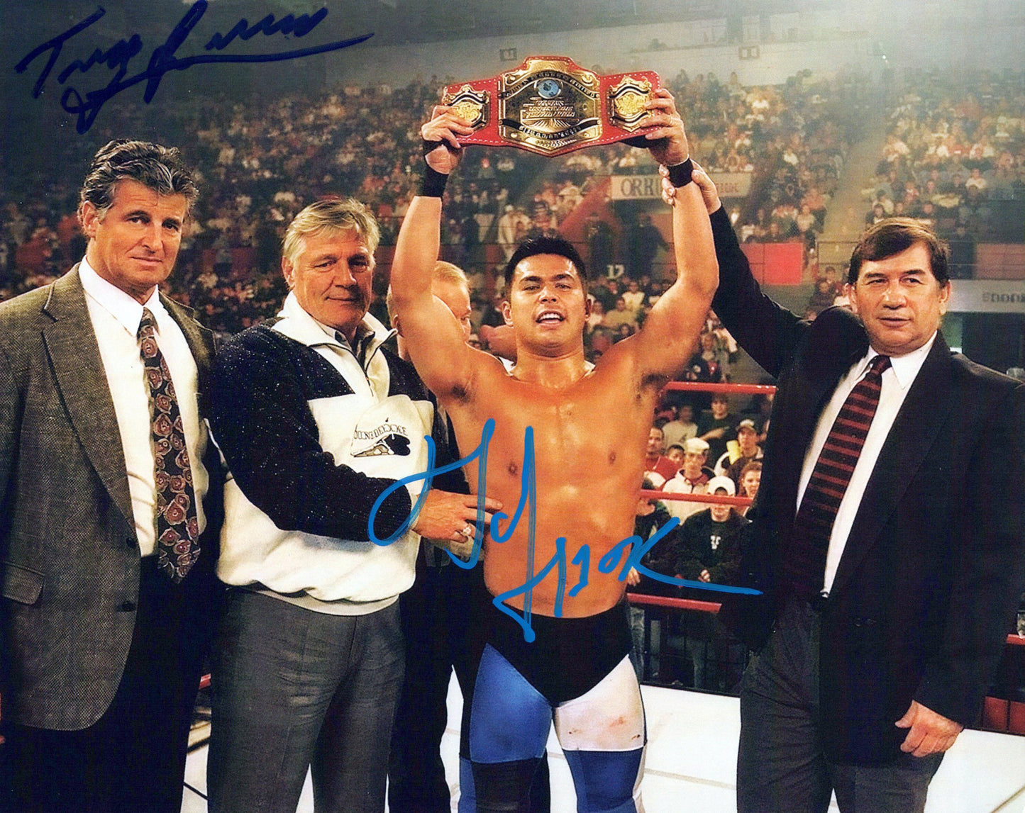 Taka Michinoku 8x10 photo signed auto autographed WWE WWF