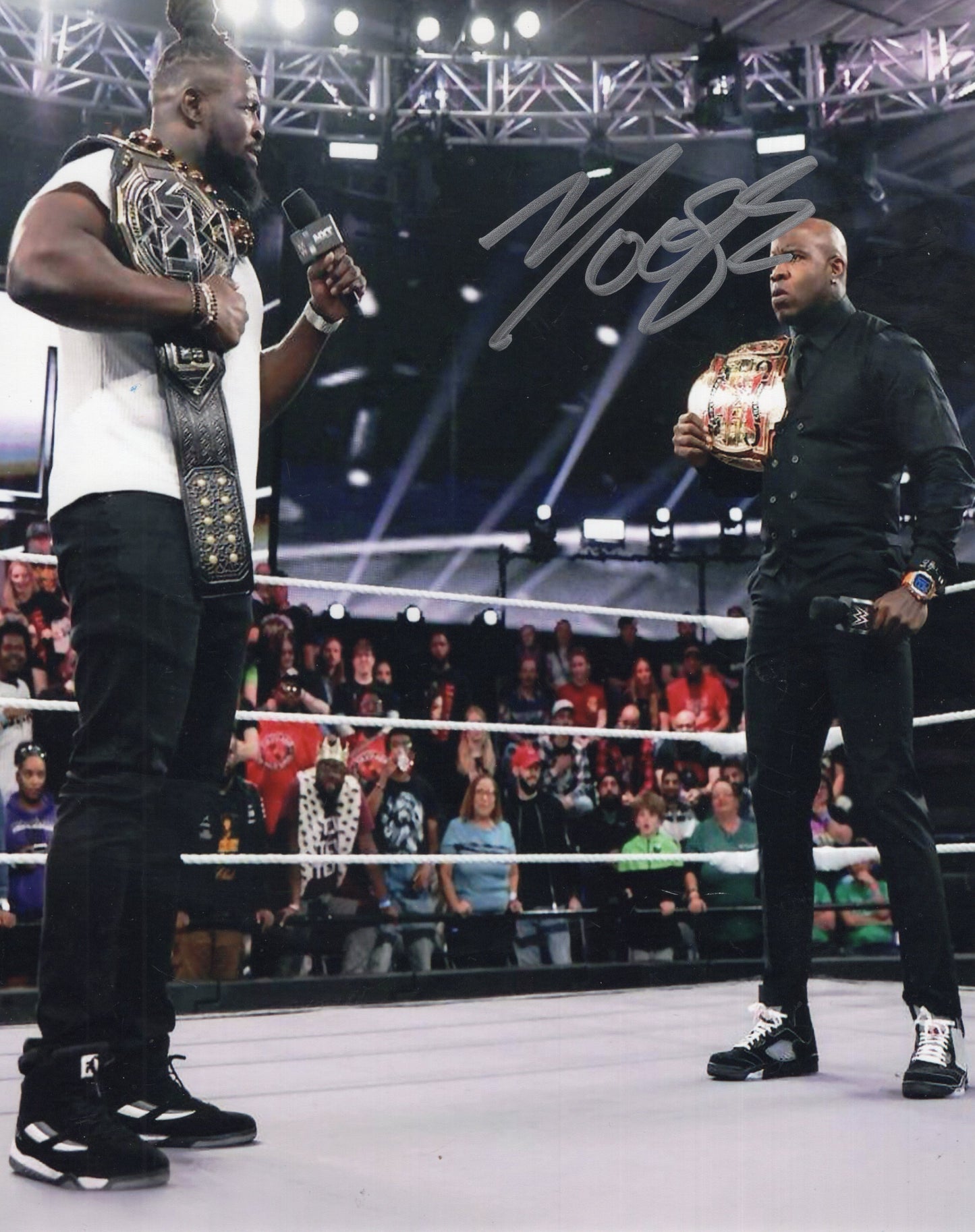 Moose TNA WWE NXT ROH 8x10 photo signed auto autographed