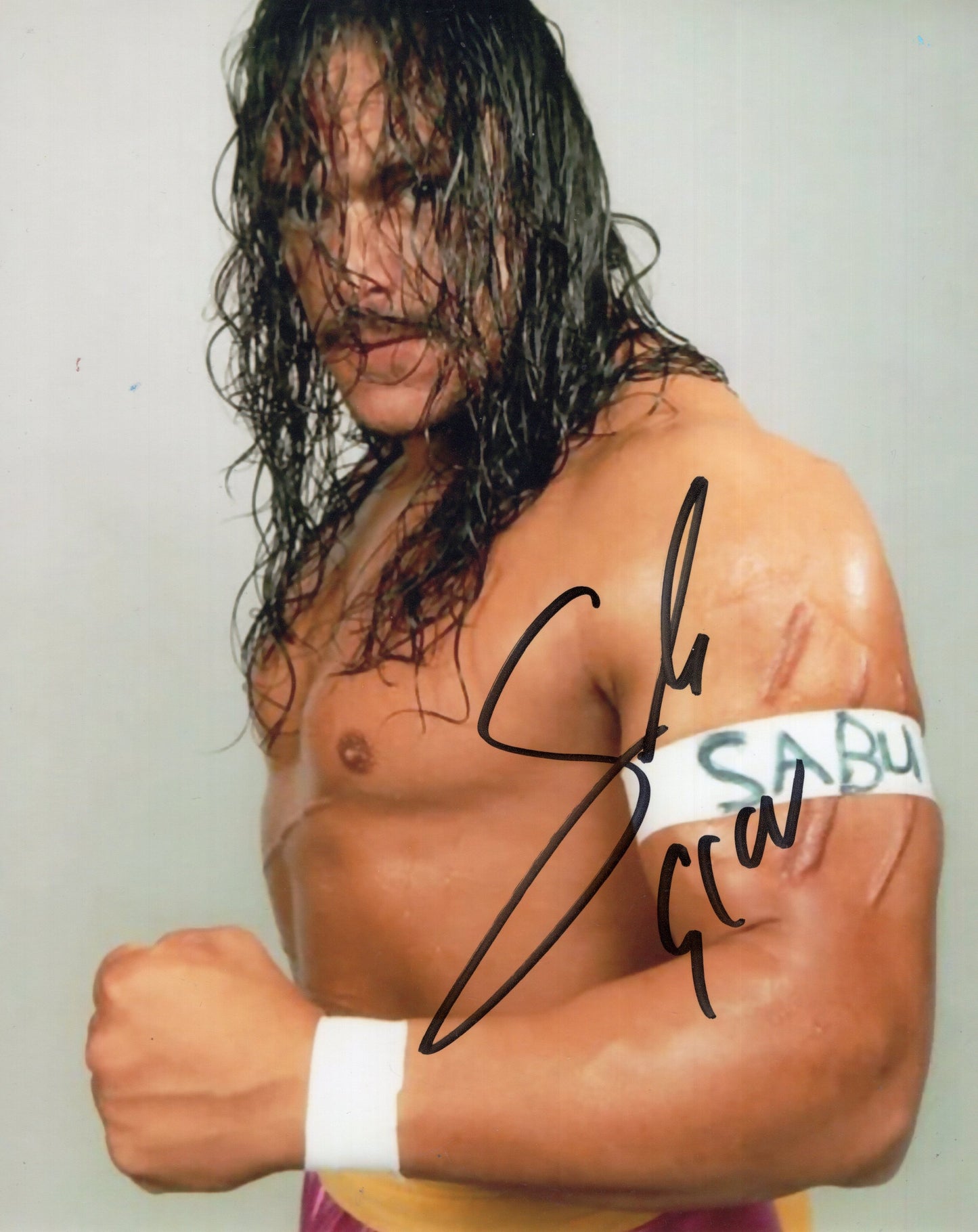 Sabu ECW WWE WCW 8x10 photo signed auto autograph