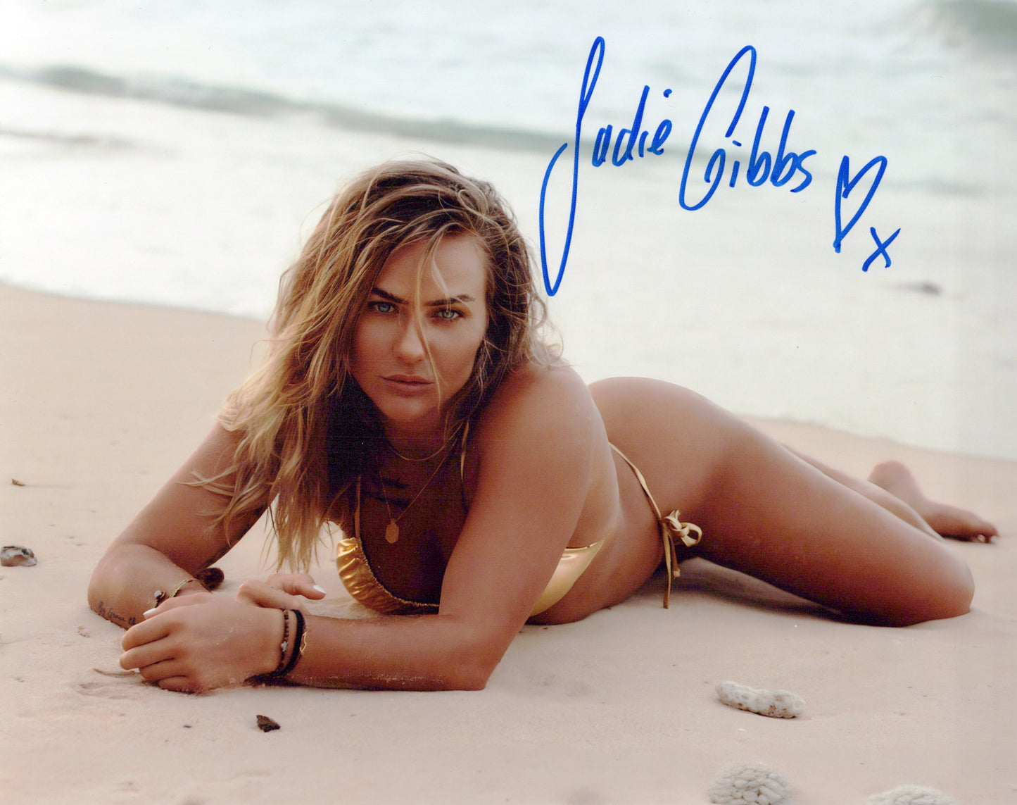 Sadie Gibbs (8x10) WWE NXT AEW photo signed auto autographed