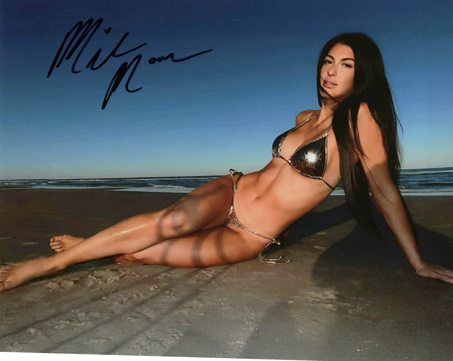 Mila Moore (8x10) photo signed auto autographed TNA