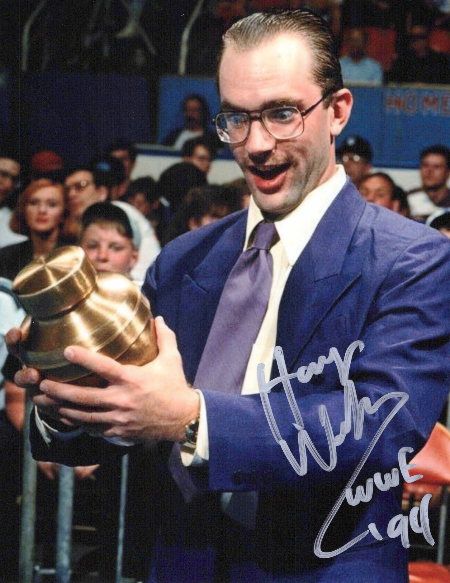 Harvey Wippleman 8x10 photo signed auto autographed WWF