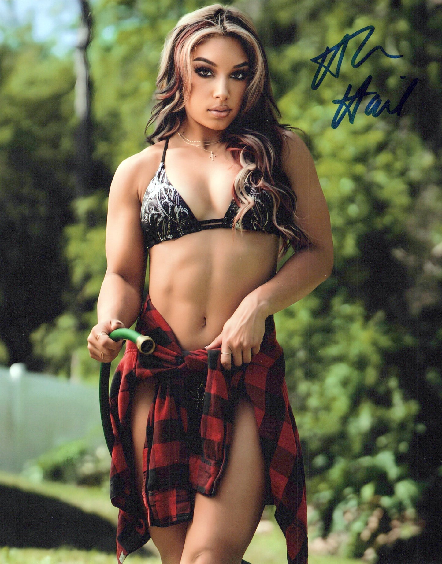 Thea Hail 8x10 NXT WWE signed autographed photo