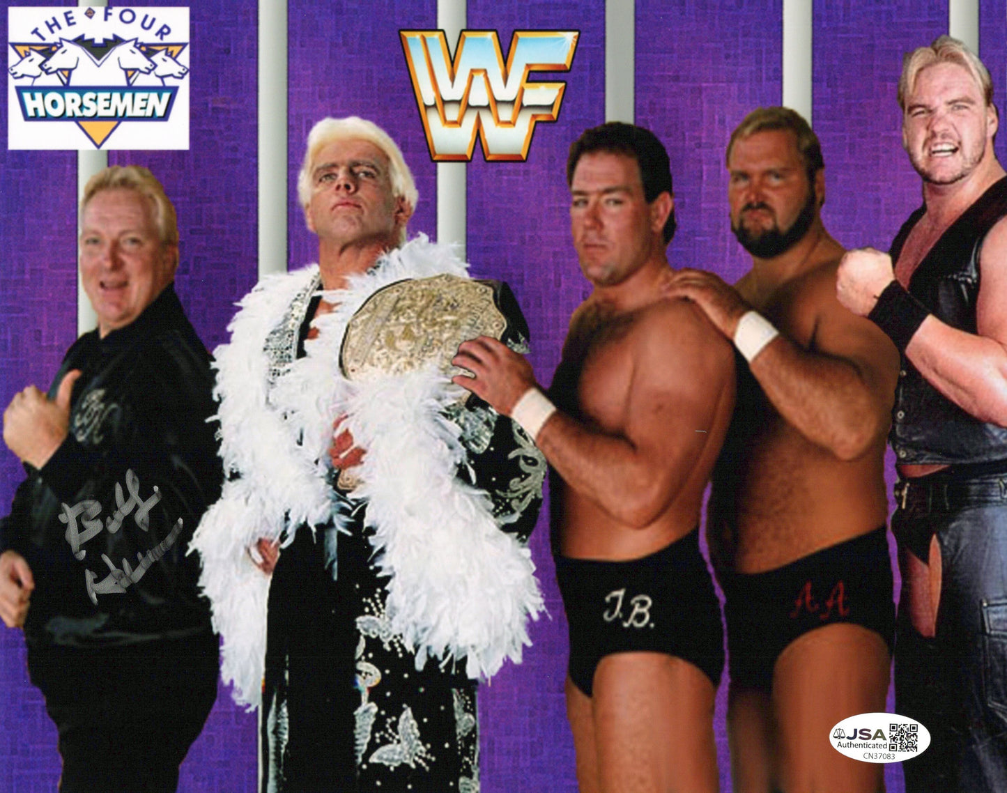 Bobby Heenan (8x10) JSA COA photo signed auto autographed WWF WCW