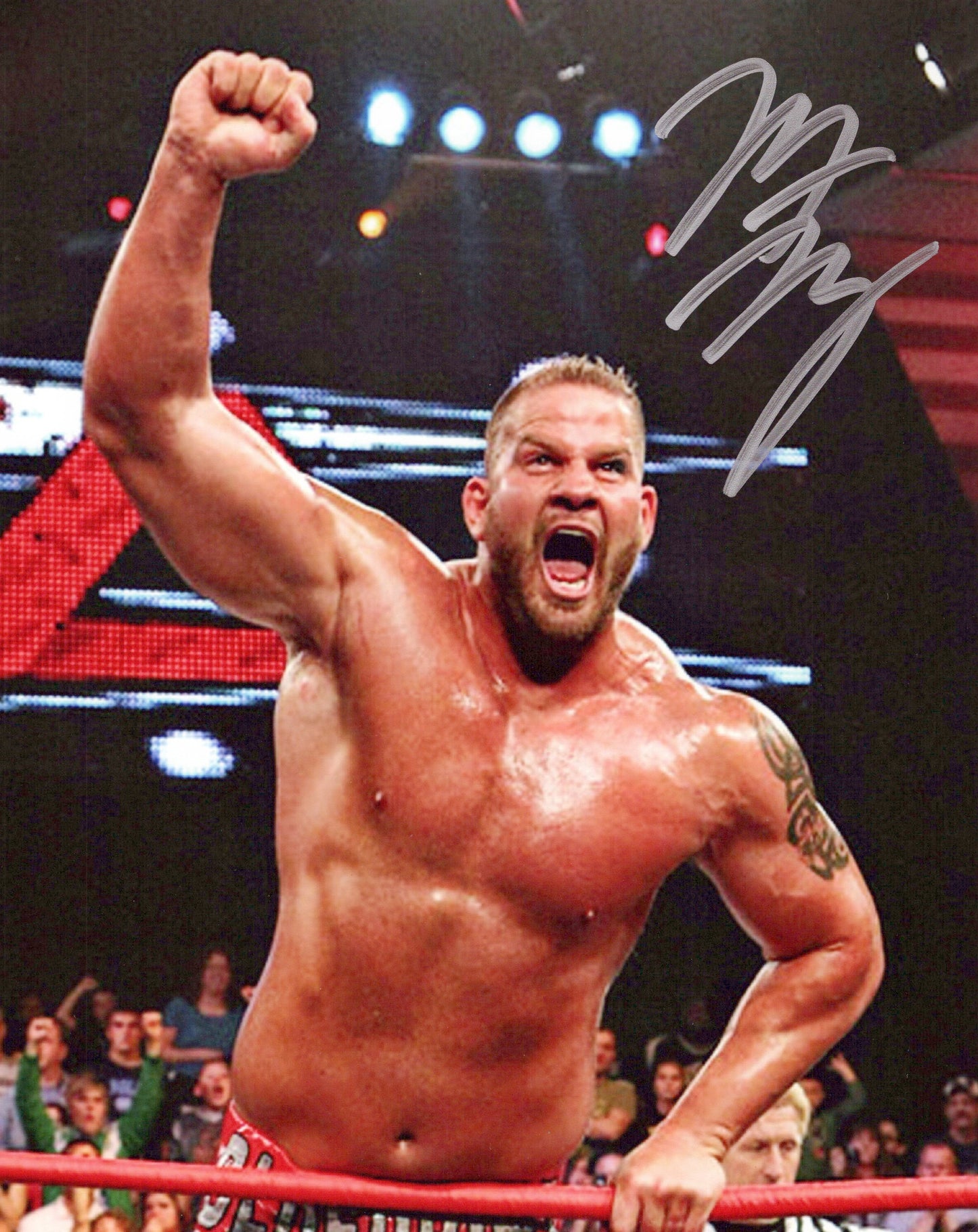 Matt Morgan the blueprint 8x10 photo signed auto autograph TNA WWE WWF