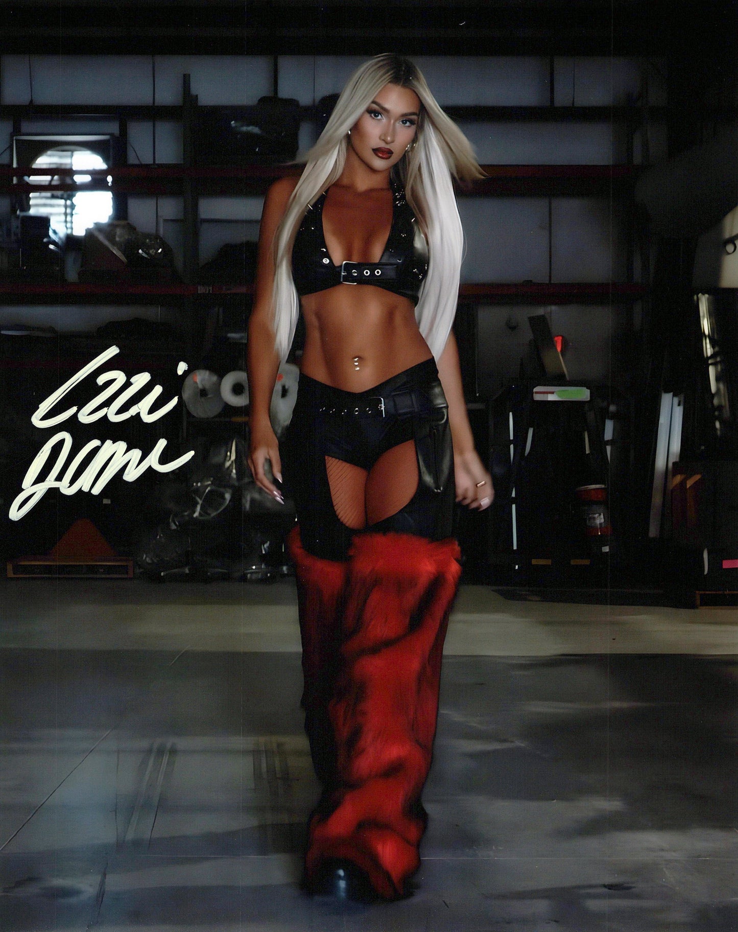 Izzi Dame (8x10) photo signed auto autographed NXT WWE