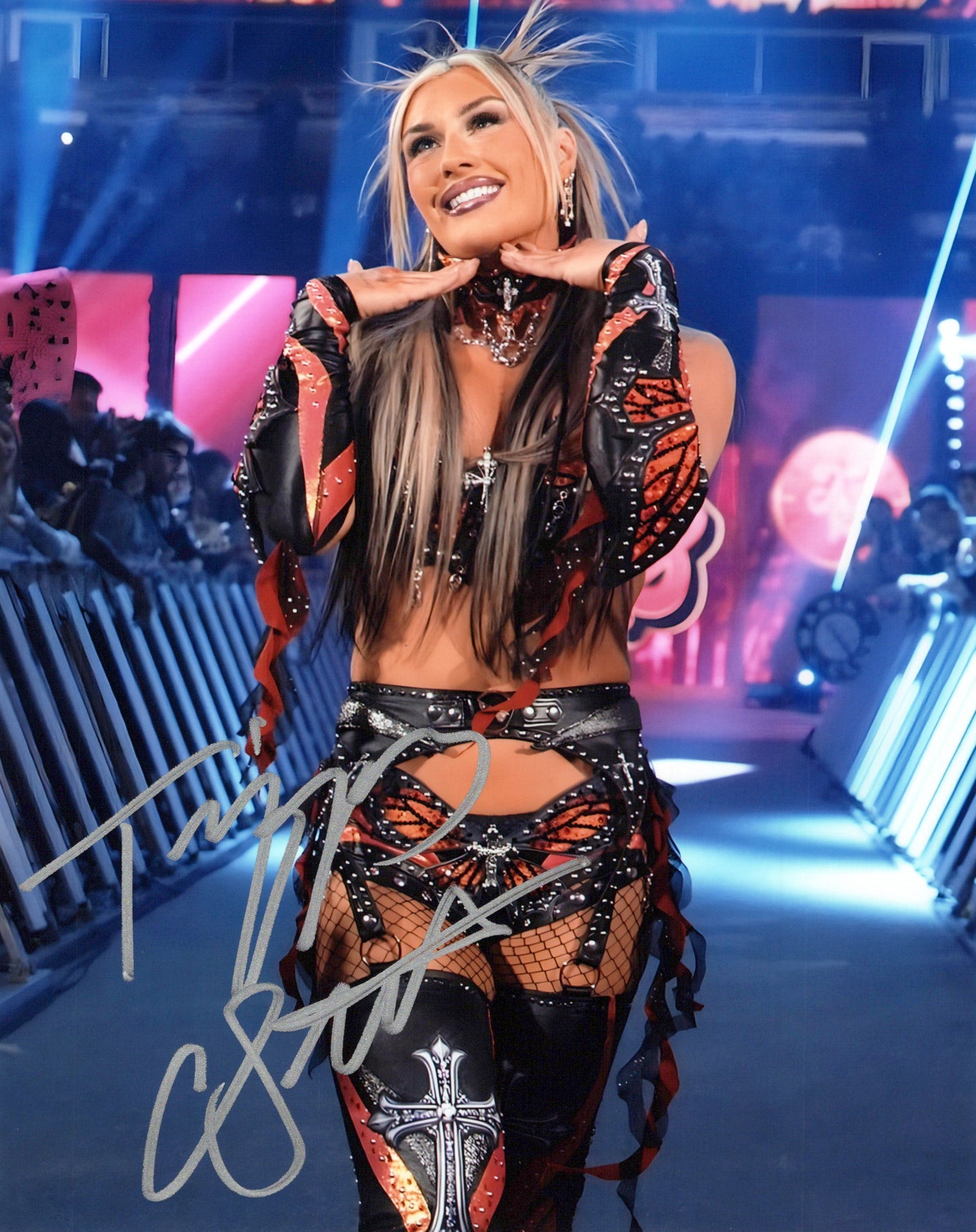 Tiffany Stratton (8x10) WWE NXT autograph signed photo