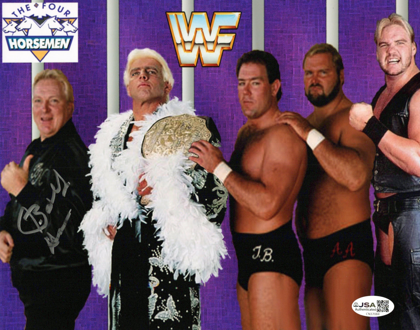 Bobby Heenan (8x10) JSA COA photo signed auto autographed WWF WCW