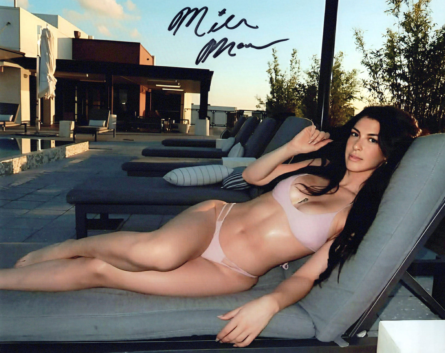 Mila Moore (8x10) photo signed auto autographed TNA