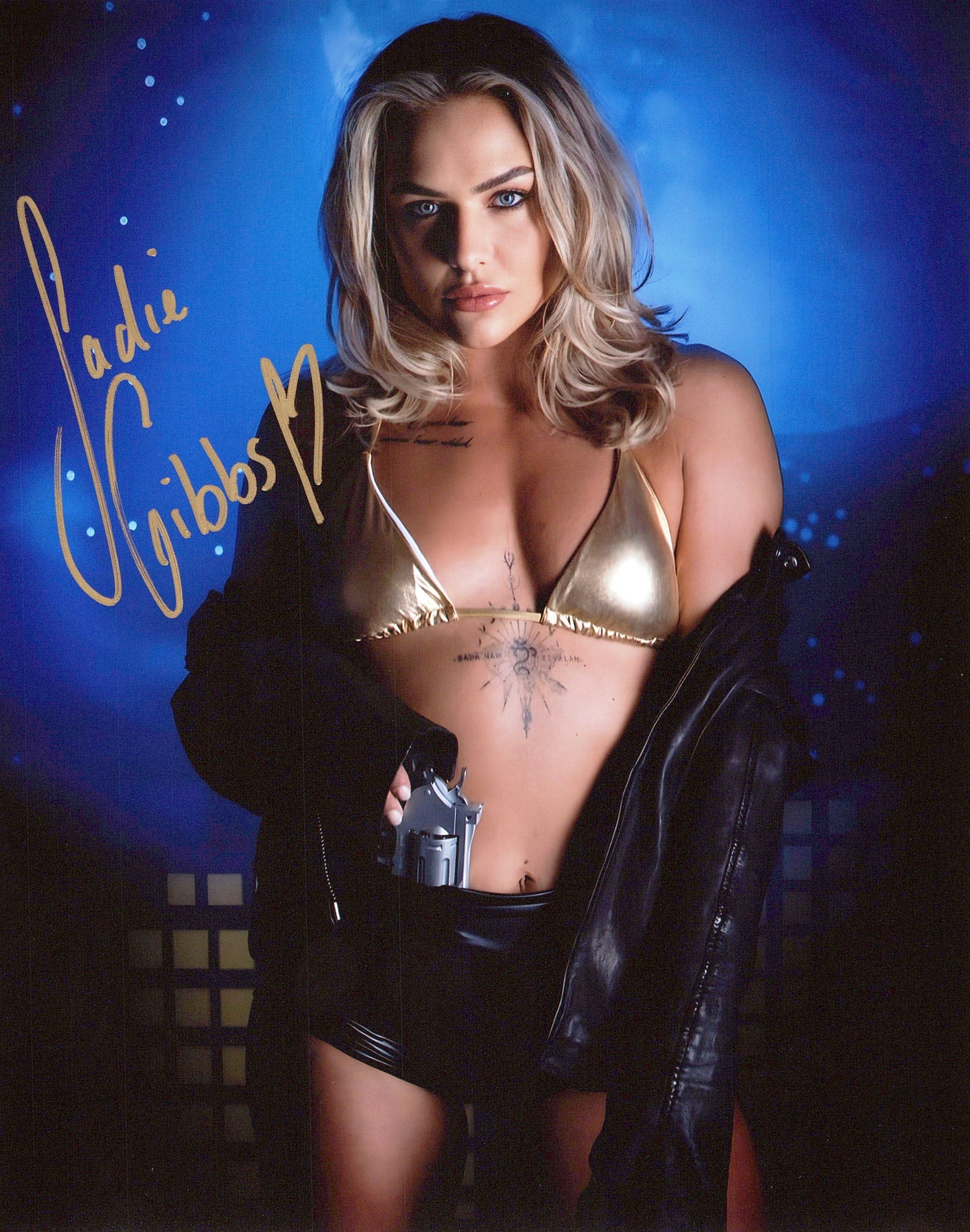 Sadie Gibbs 8x10 photo NXT WWE signed autographed sexy