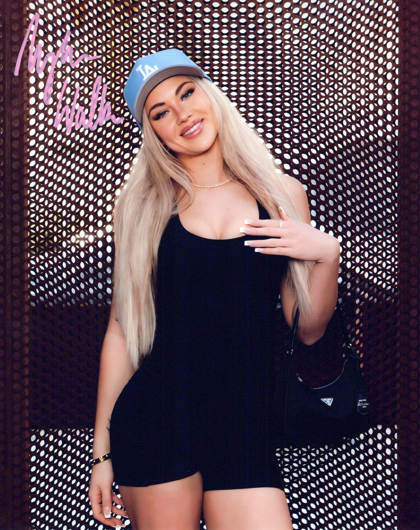 Meghan Walker Kylee Quinn (8x10) WWE NXT photo signed auto autographed