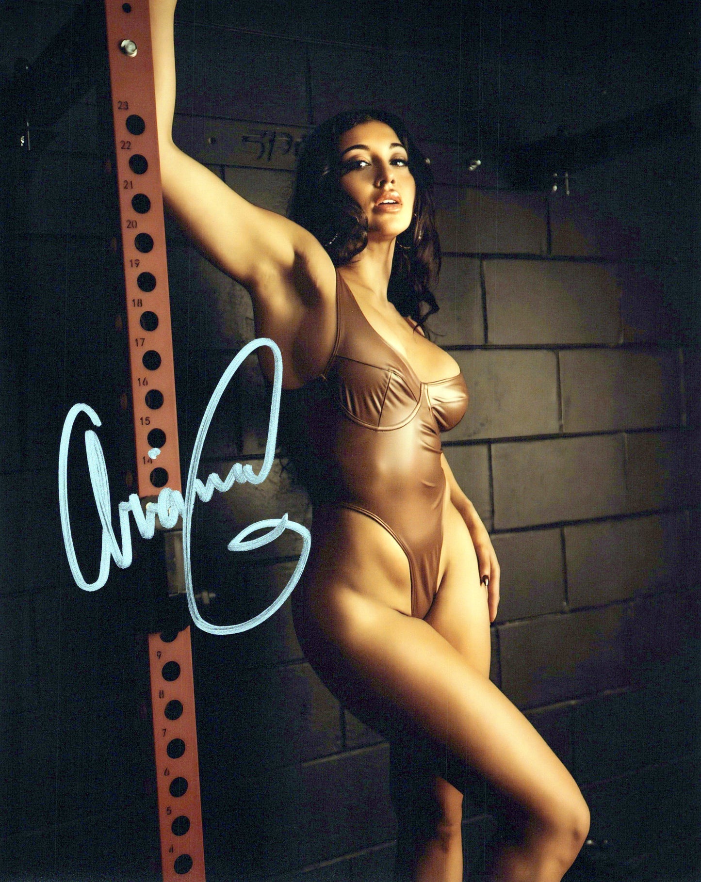 Arianna Grace (8x10) funhouse photo signed auto autographed WWE NXT