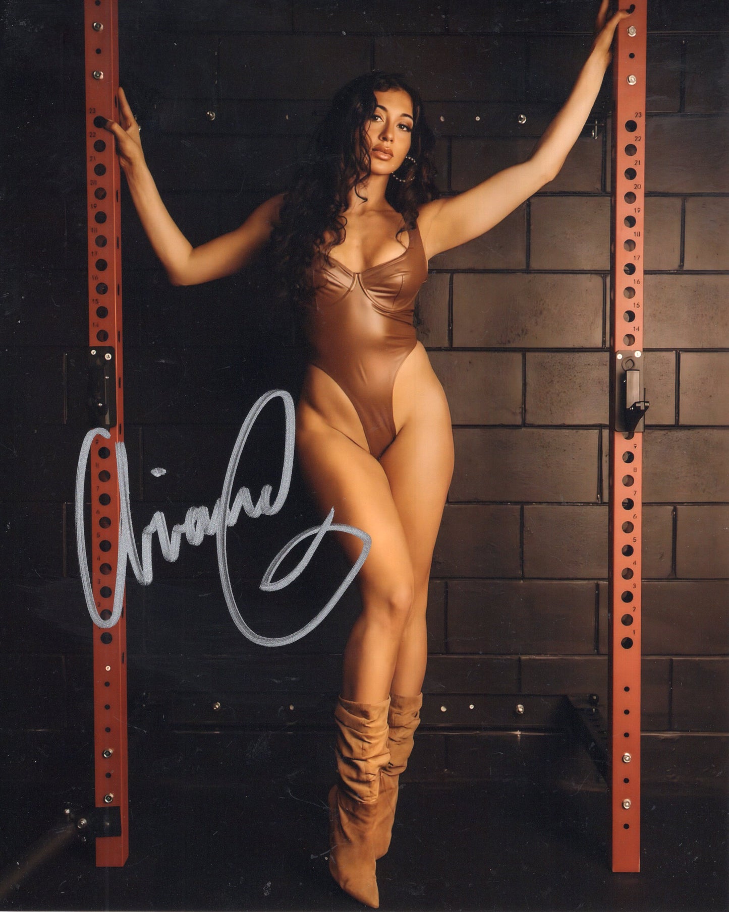 Arianna Grace (8x10) funhouse photo signed auto autographed WWE NXT