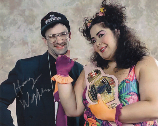Downtown Bruno  Harvey Whippleman WWF  8x10 photo signed auto autographed 1