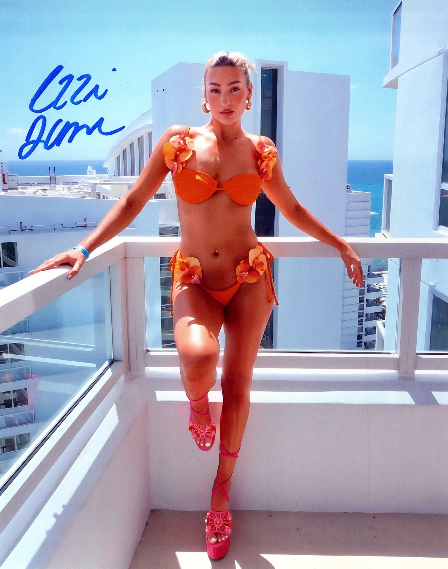 Izzi Dame (8x10) photo signed auto autographed NXT WWE