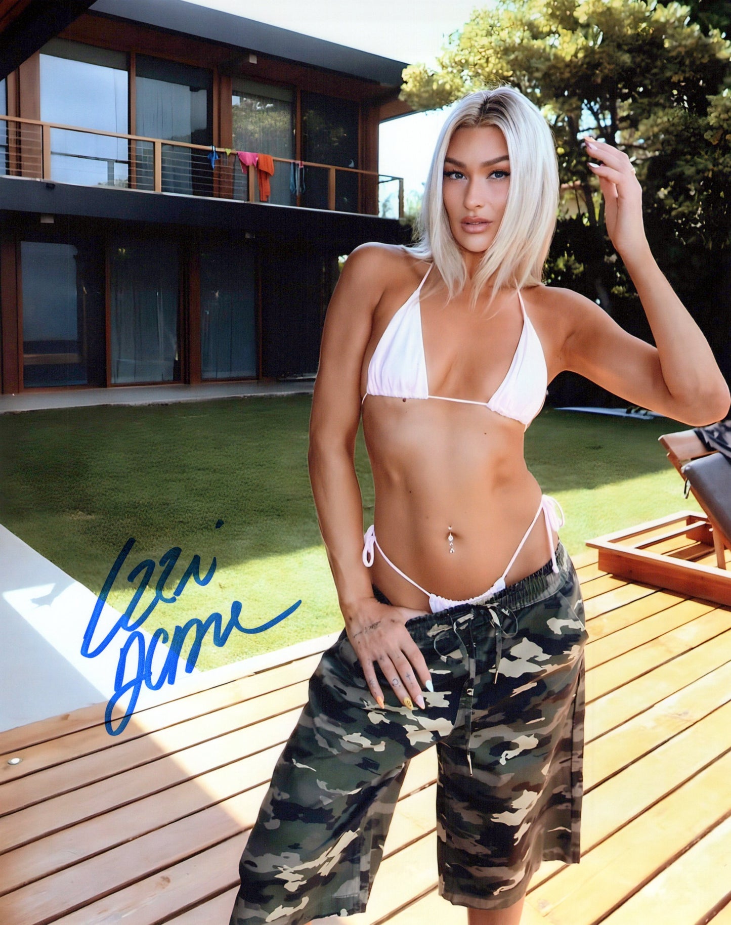 Izzi Dame (8x10) photo signed auto autographed NXT WWE