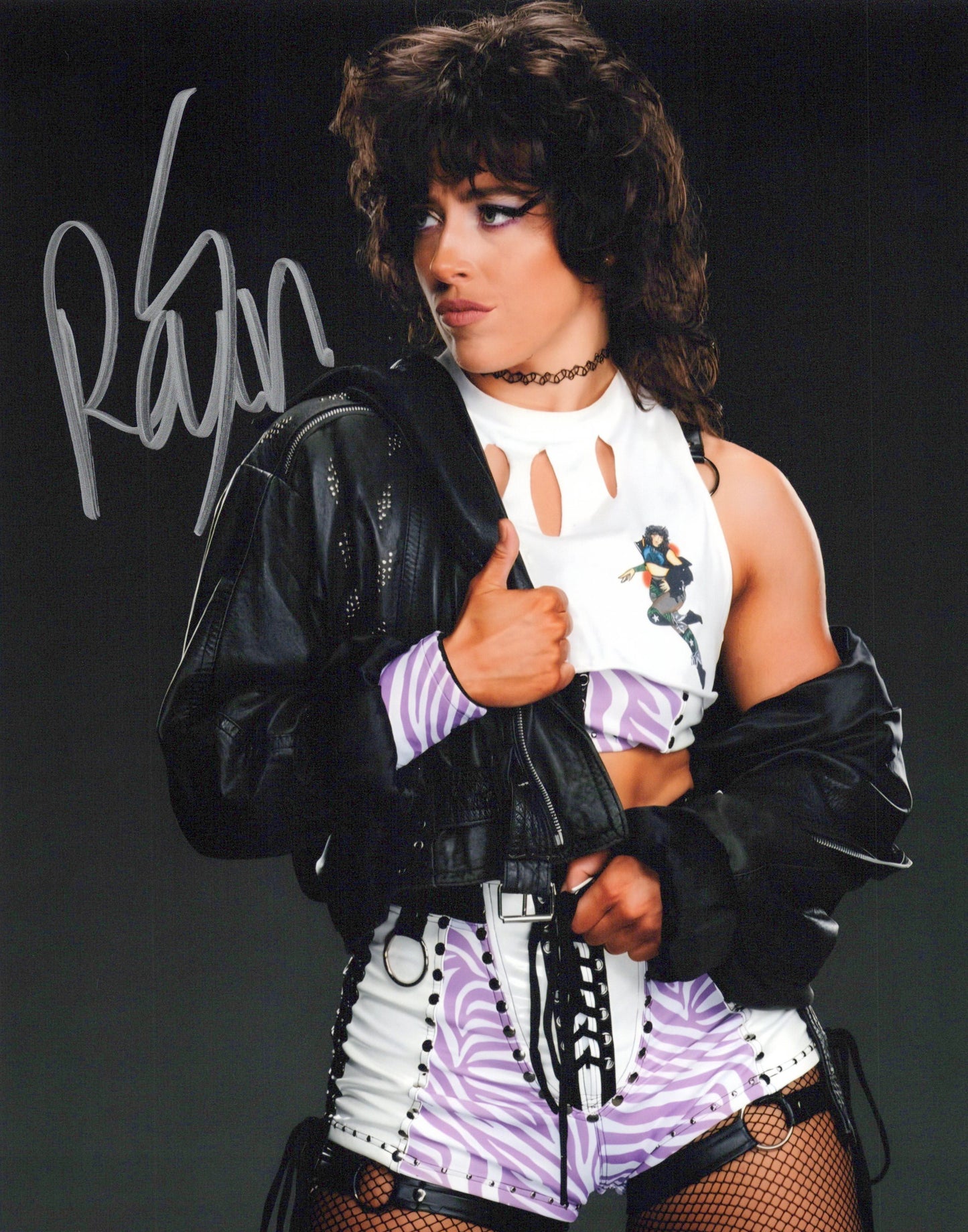 Lizzy Rain (8x10) WWE NXT photo signed auto autographed