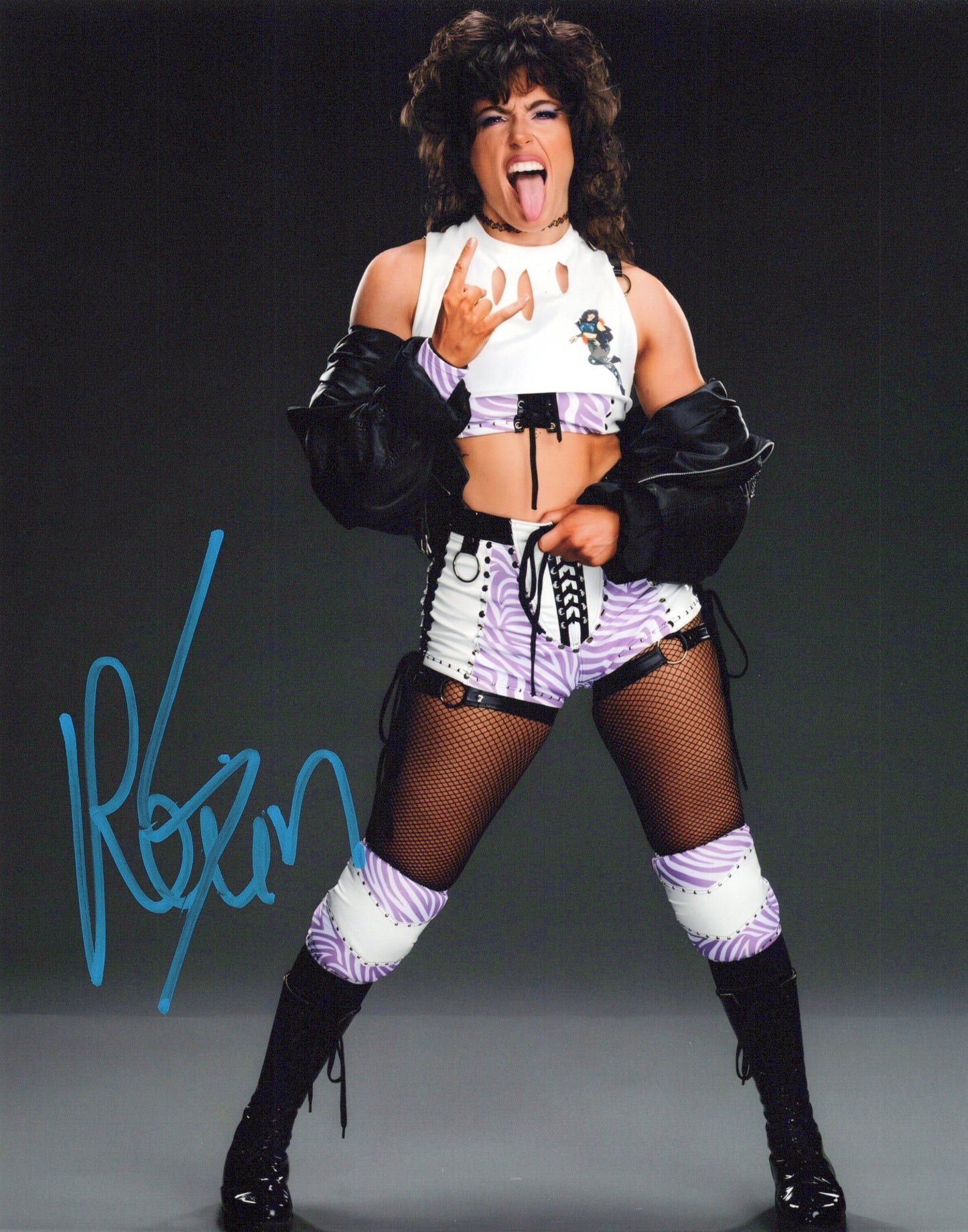 Lizzy Rain (8x10) WWE NXT photo signed auto autographed
