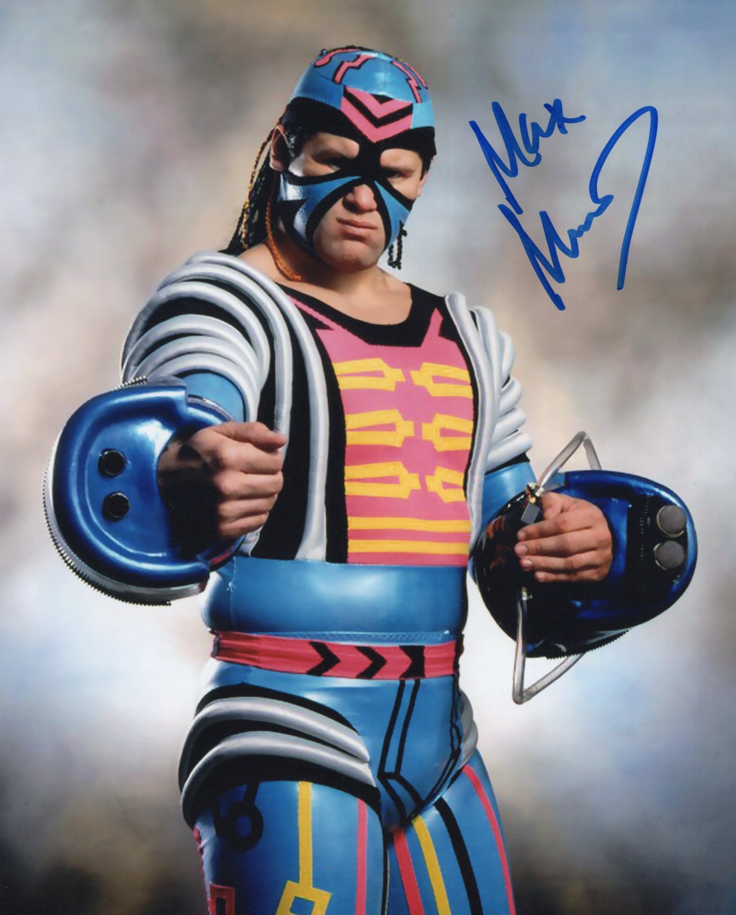 Max Moon 8x10 WWF photo signed auto autographed